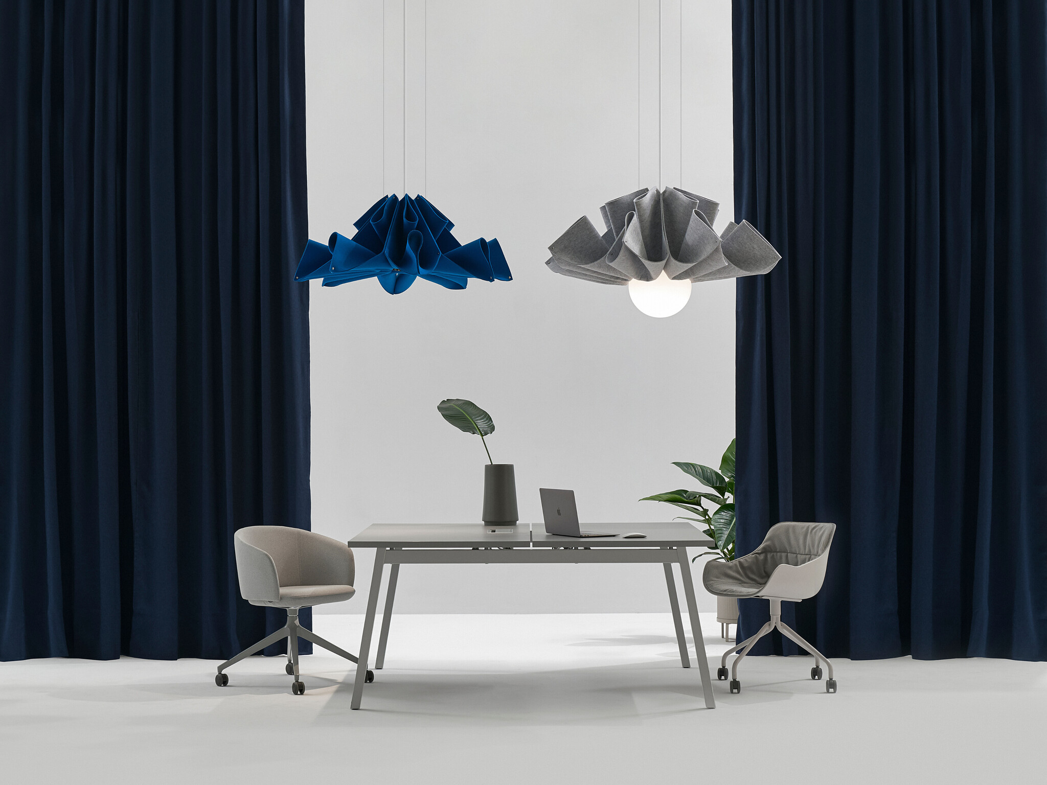 Bloom Collection Acoustic Office Luminaires