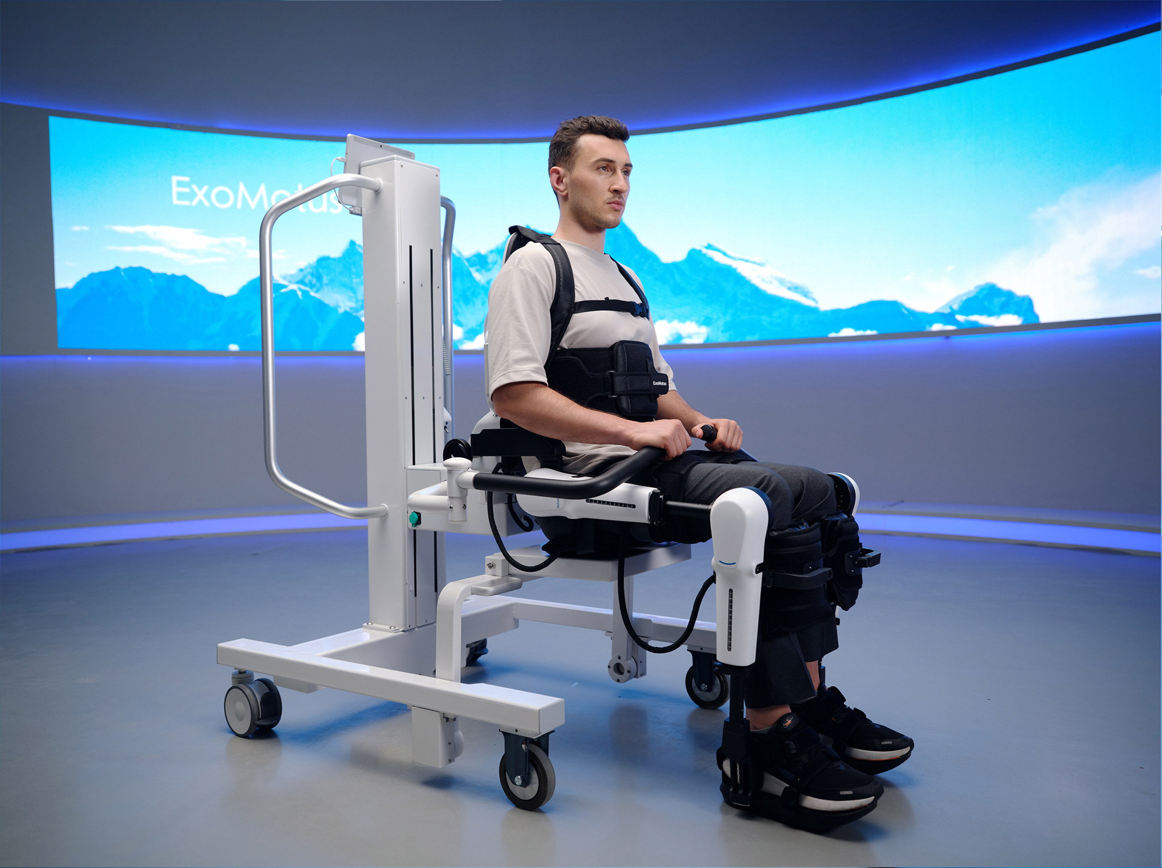 ExoMotus M4 lower limb exoskeleton robot