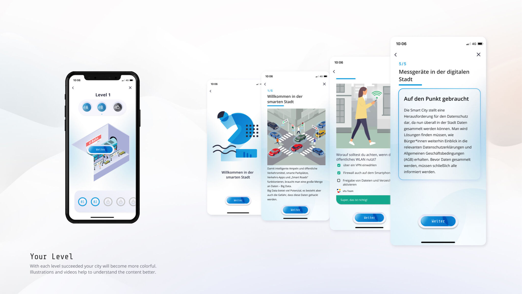 Stadt | Land | DatenFluss App