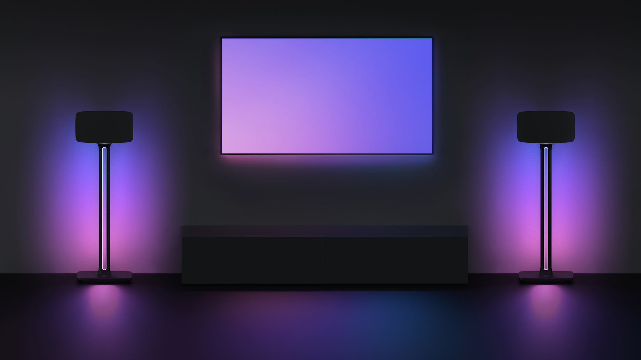Smart speaker stand