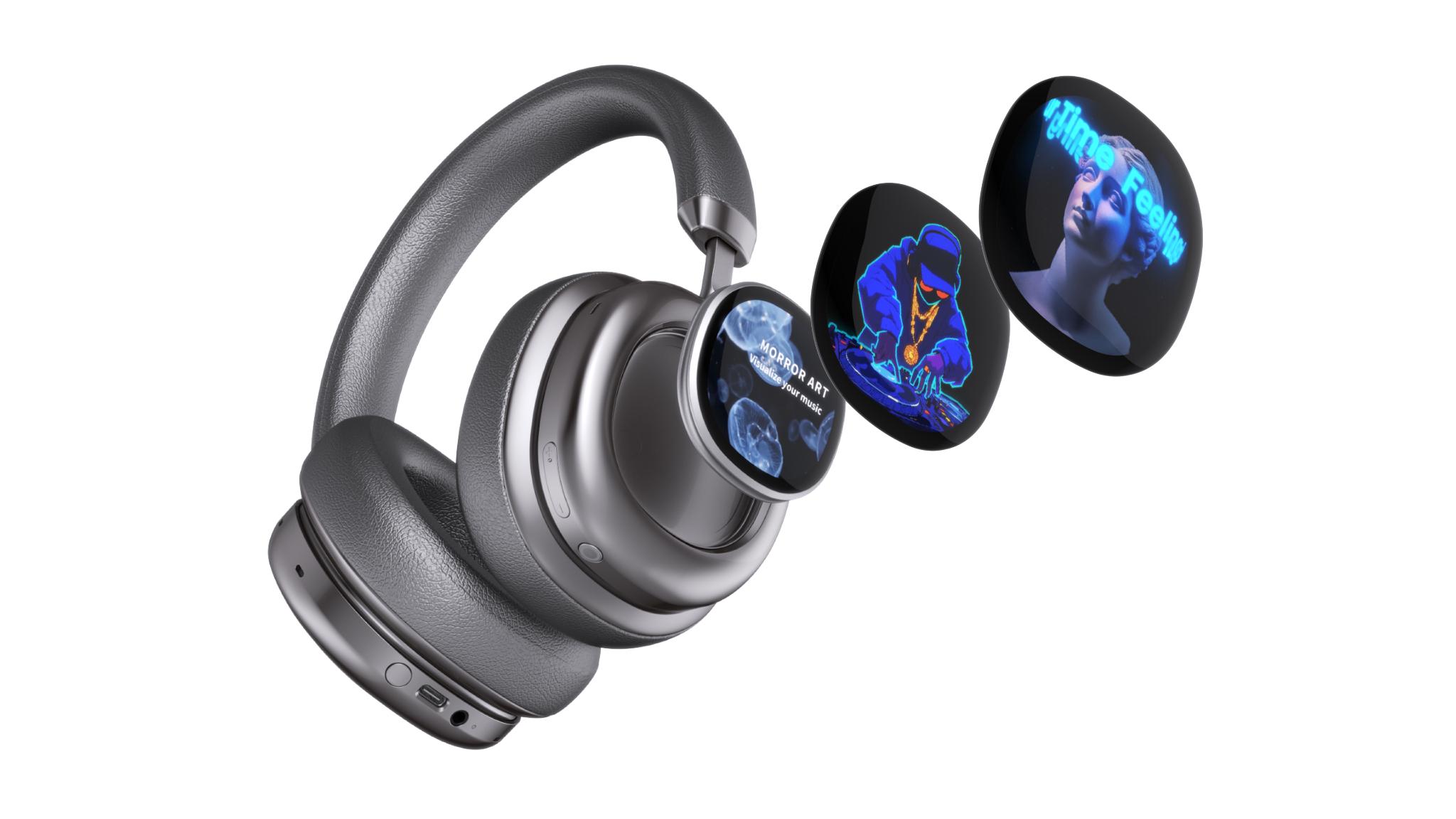 MORROR ART VWS Wireless BT Display Headphones X1