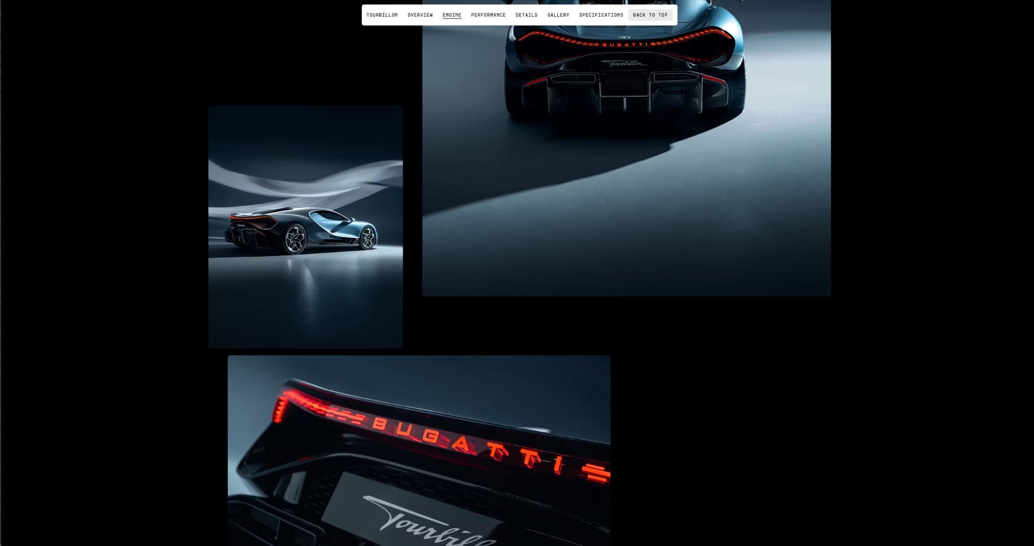 Bugatti Website