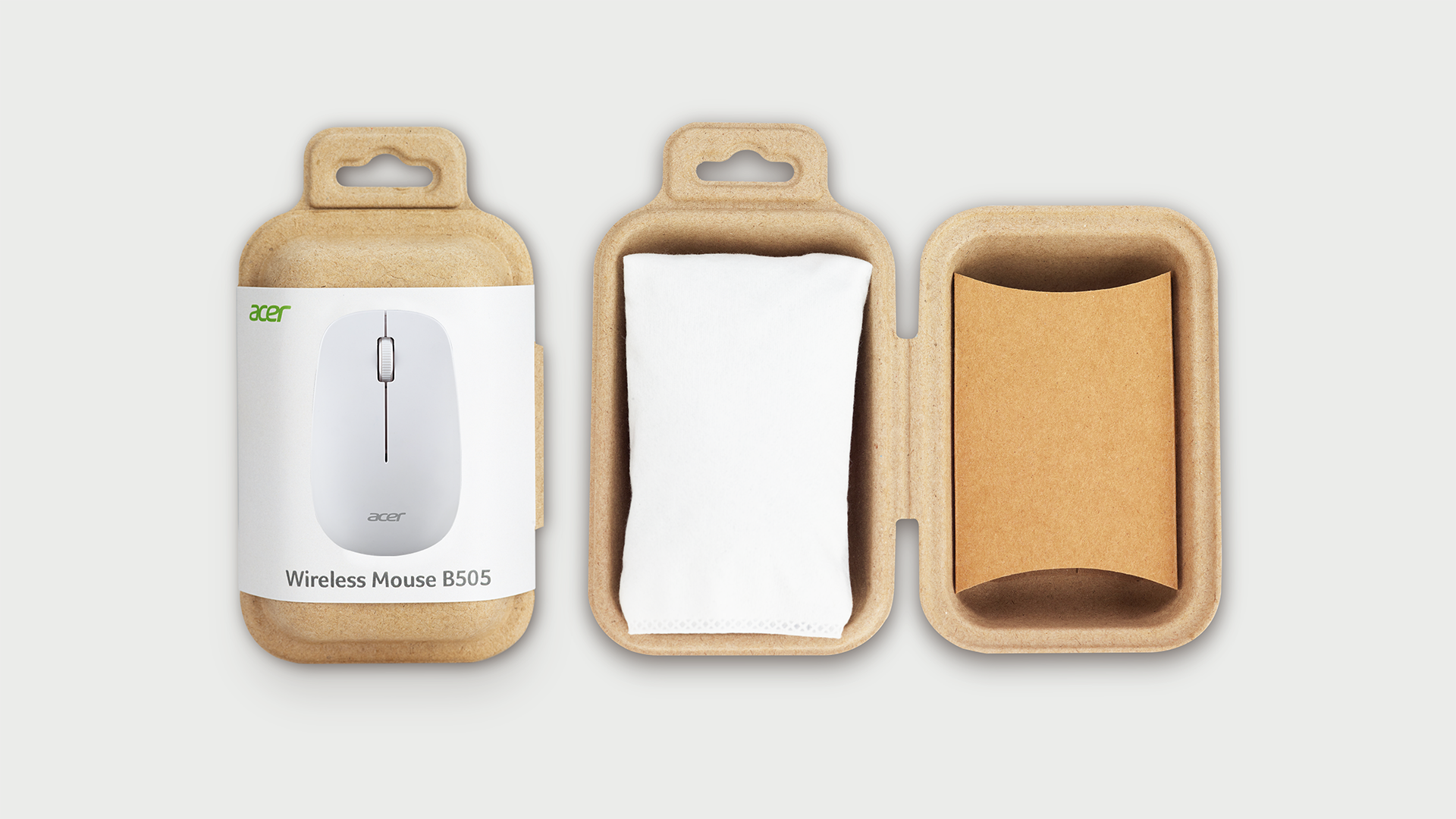 Acer Mouse ECO-Friendly Packaging
