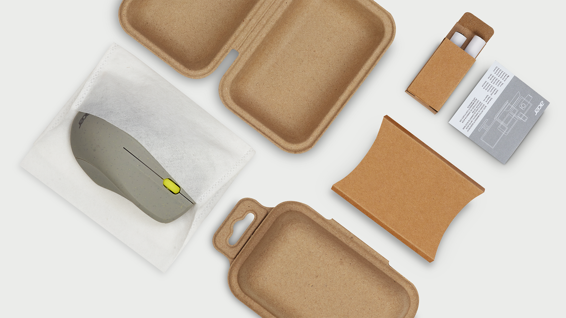 Acer Mouse ECO-Friendly Packaging
