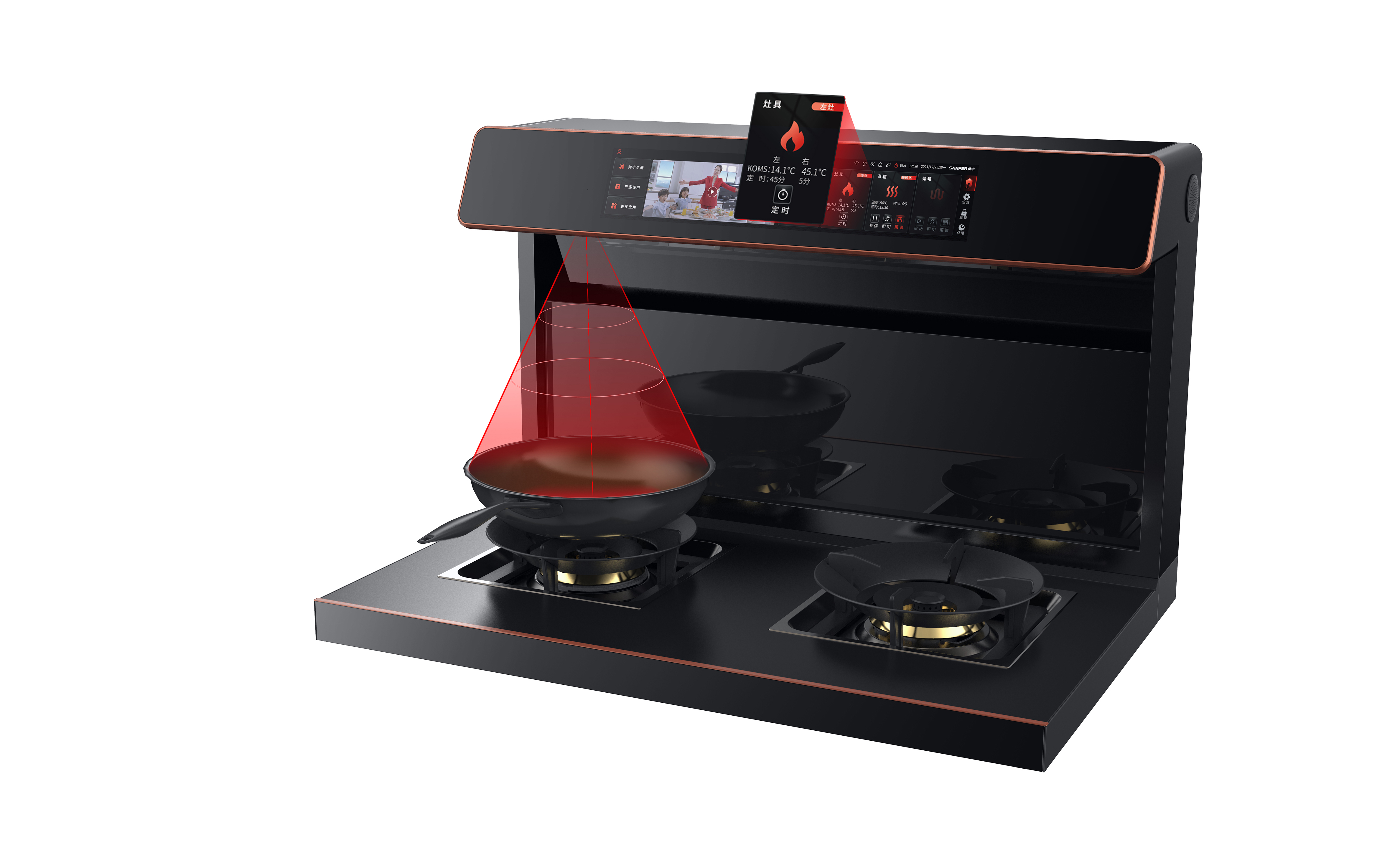 Sanfer X6 series Integrated stove