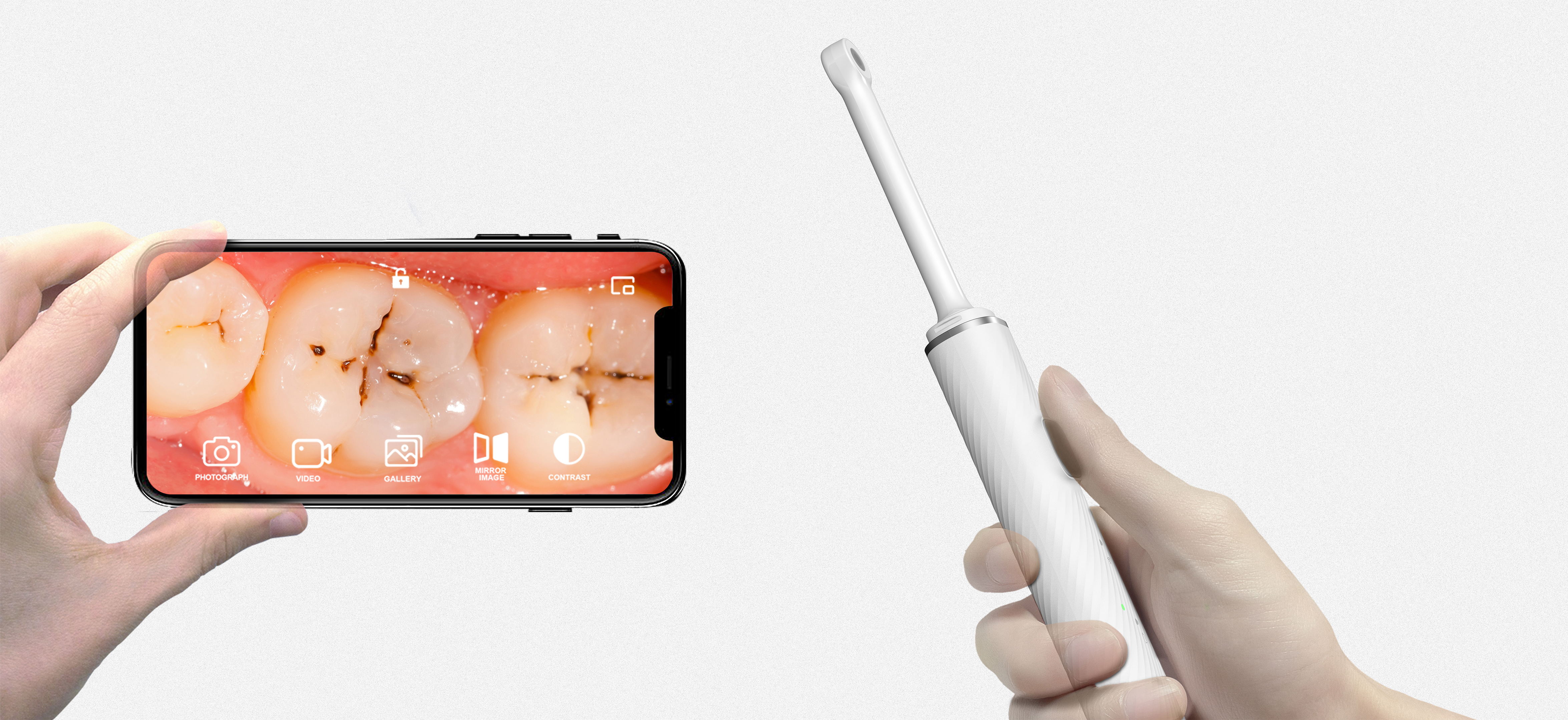 Portable intraoral camera y5