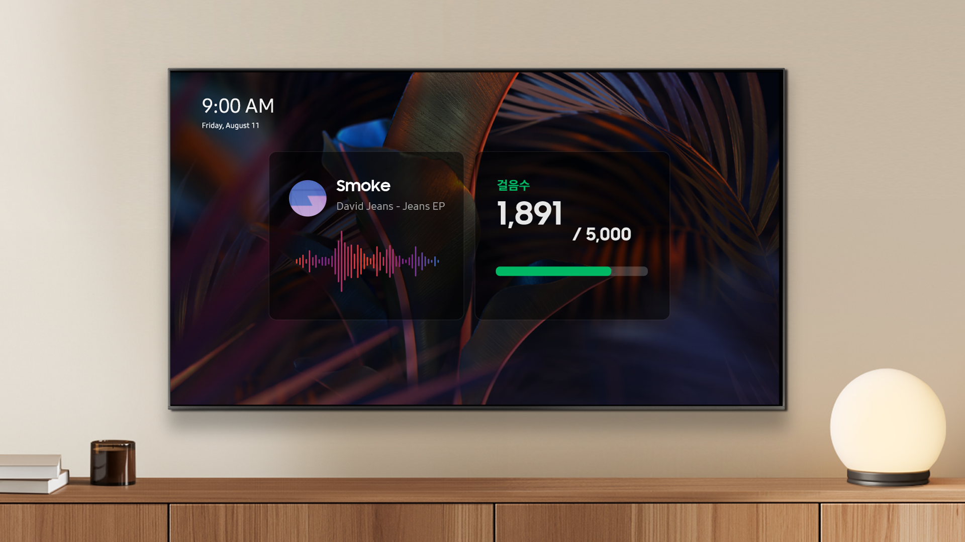 Ambient Info [Now+] : Everyday AI screen UX