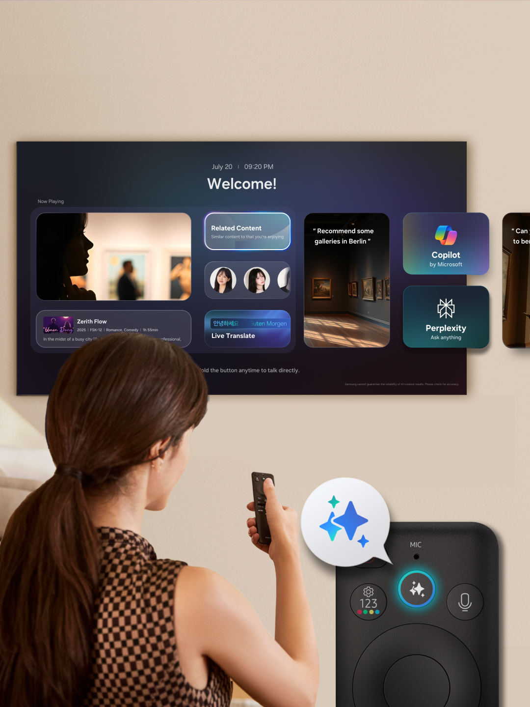 Samsung Vision AI TV