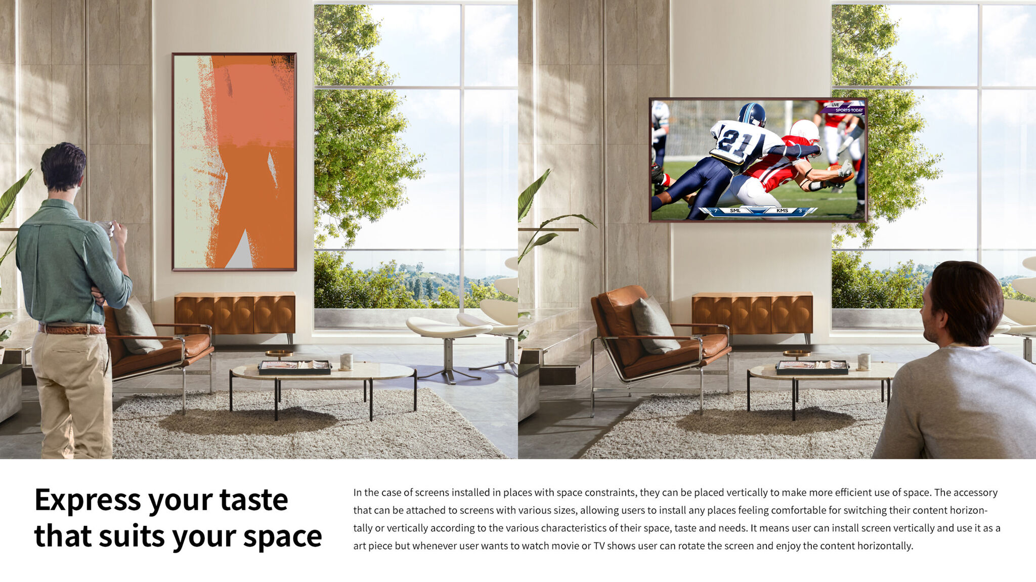 Rotation TV UX