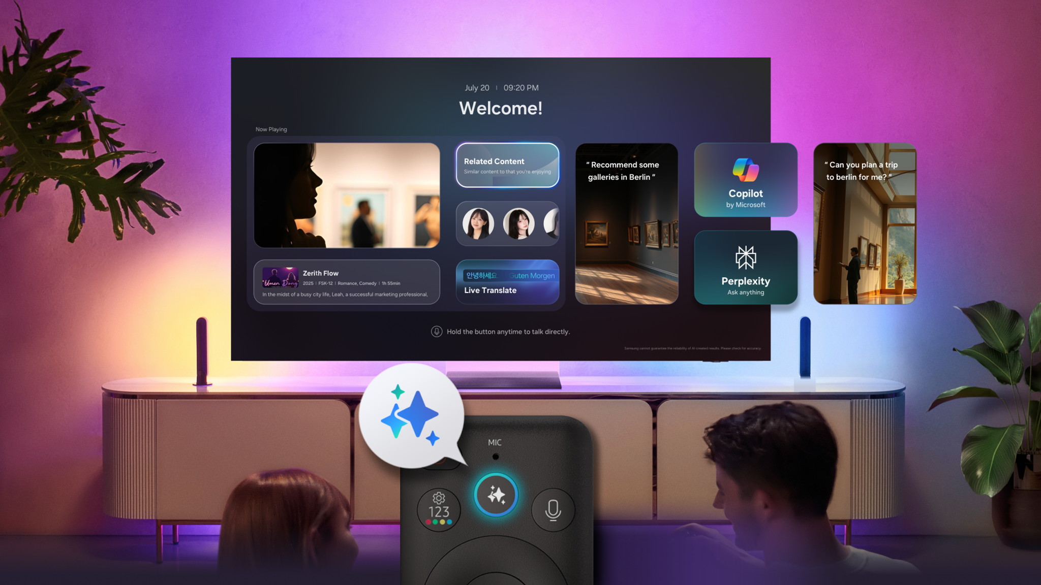 Samsung Vision AI TV