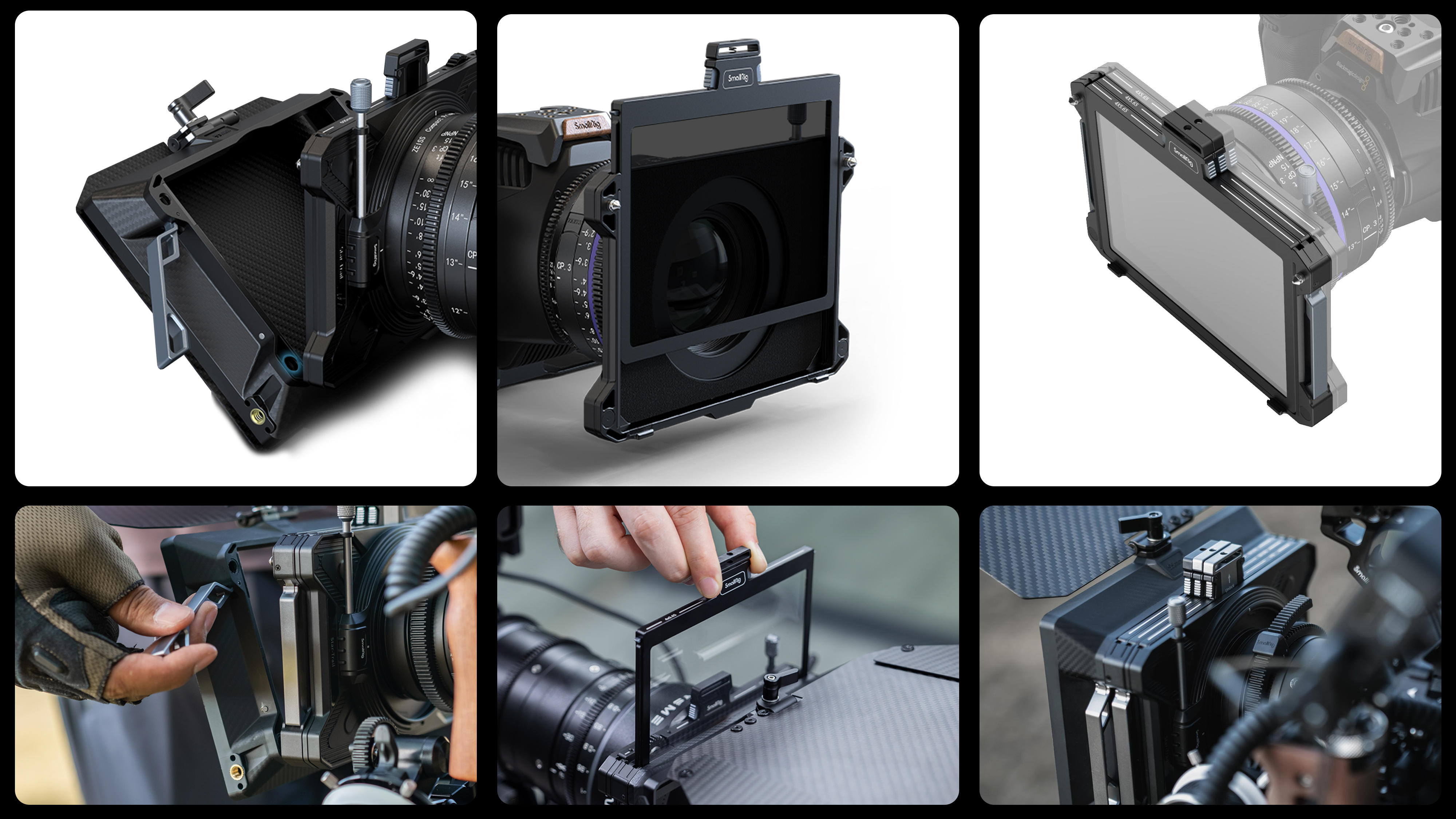 iF Design SmallRig Lightweight multifunction Matte box serie