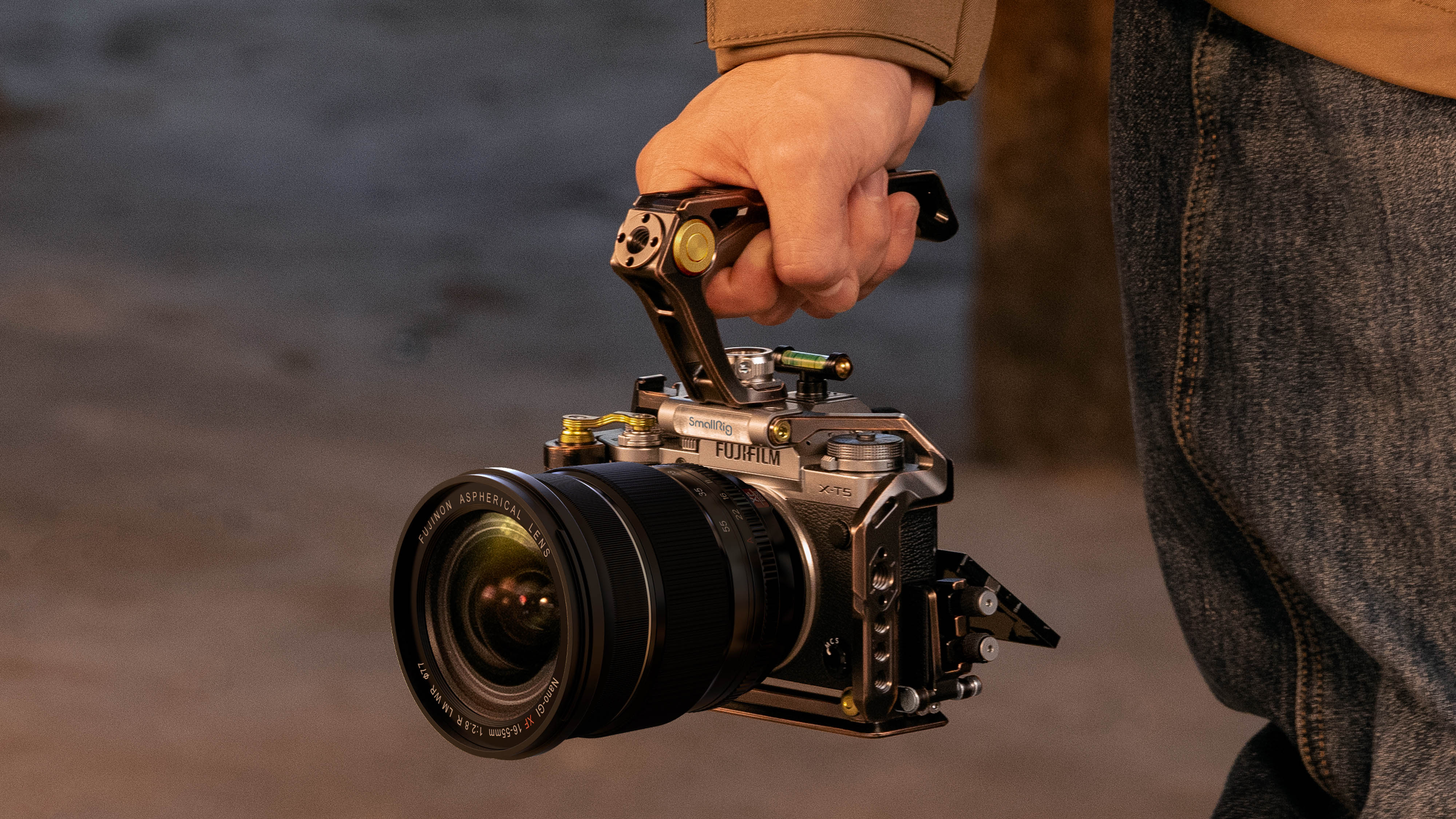 SMALLRIG KCCC2703 - Kit de jaula para Canon EOS M50 y M5 con asa