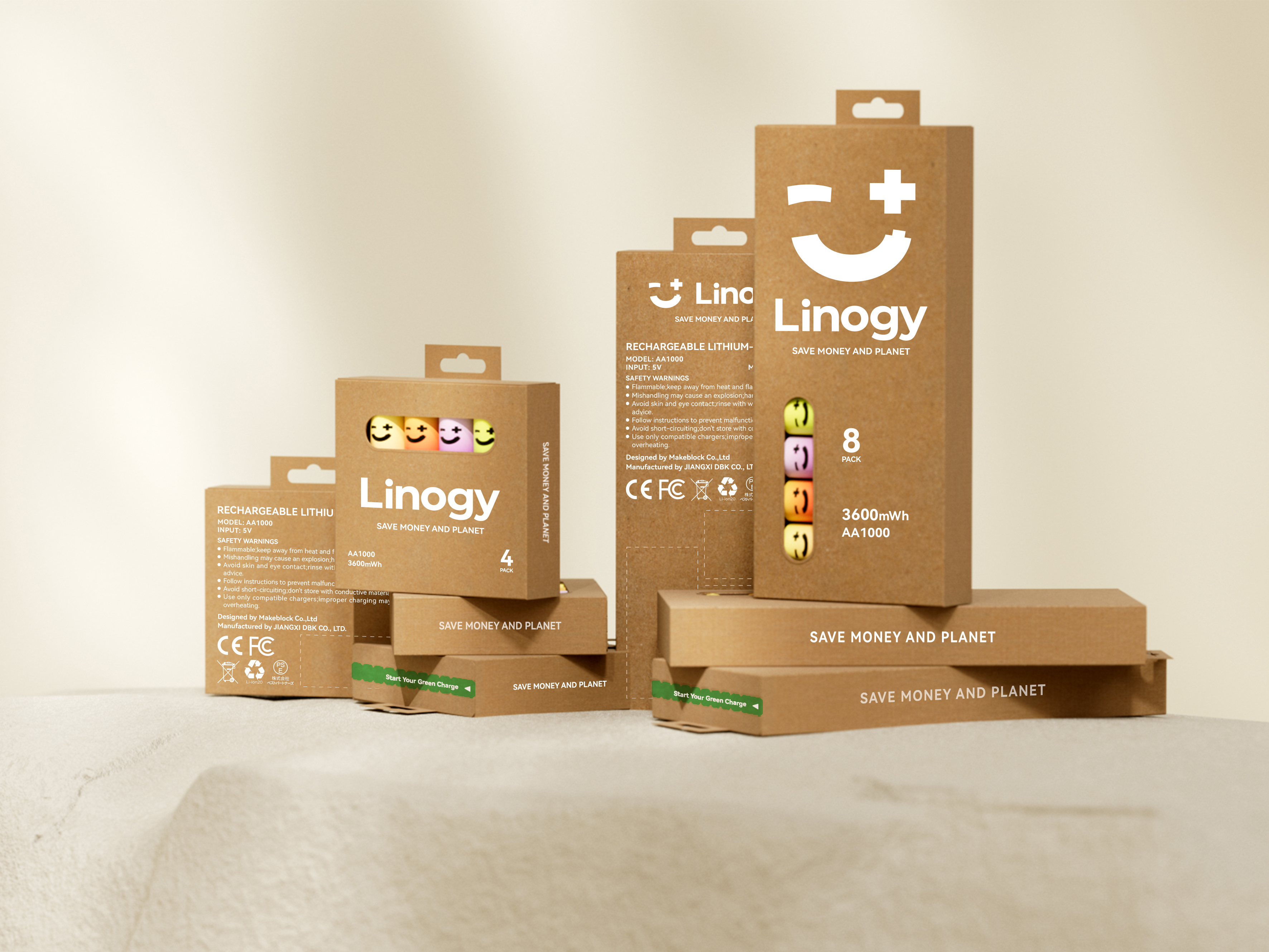 Linogy Battery Packaging