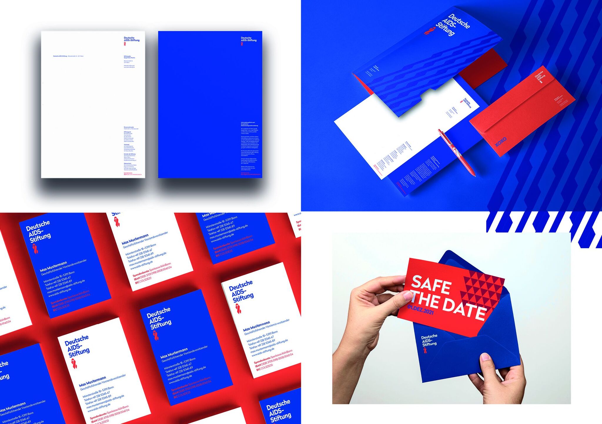 Corporate Design Deutsche AIDS-Stiftung