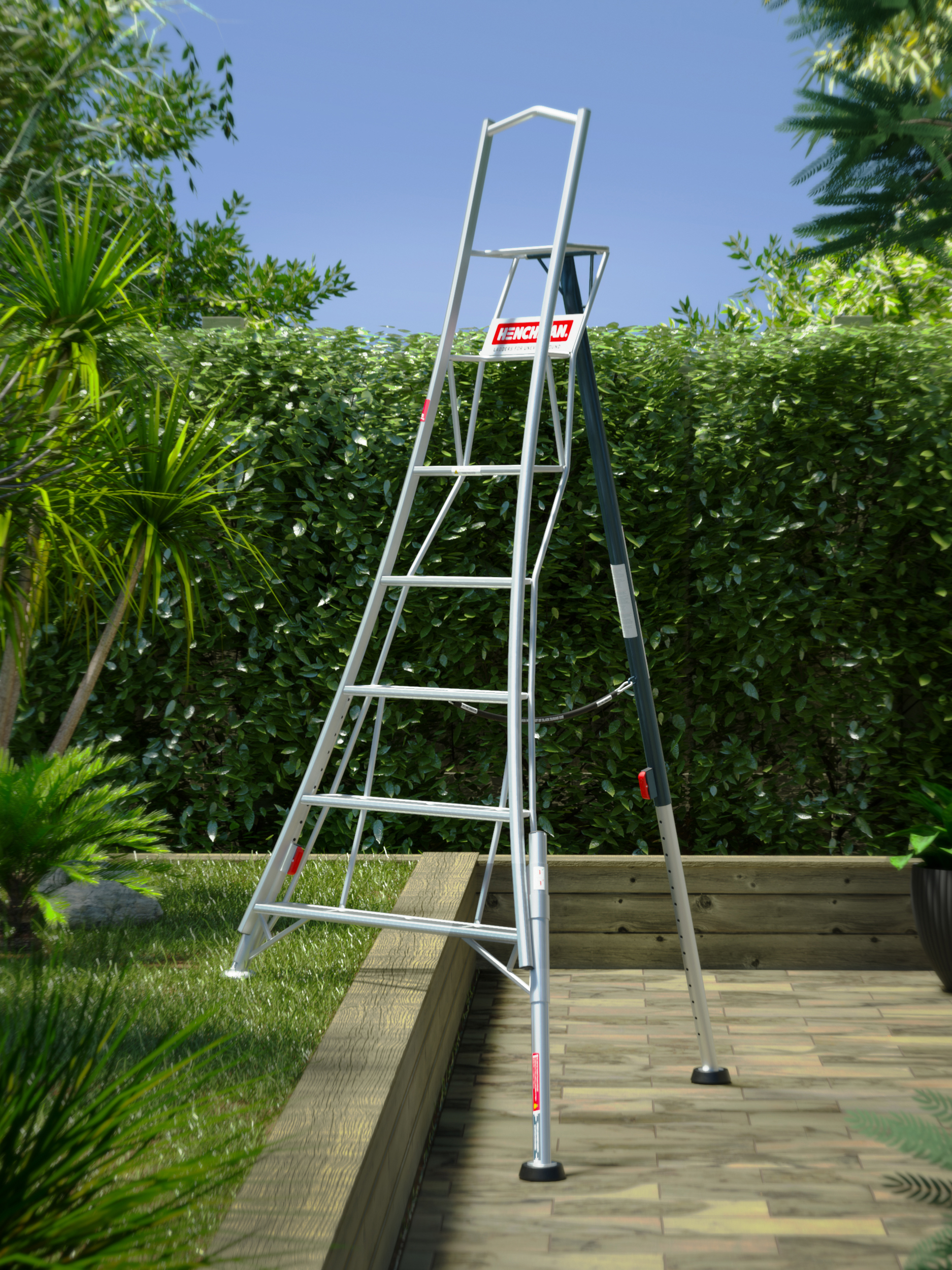 Fully Adjustable Tripod Ladders