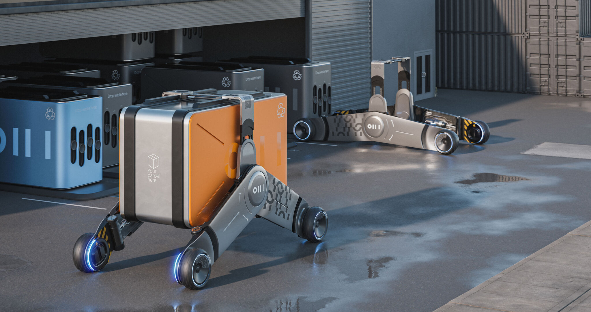 OIII urban driverless transportation system