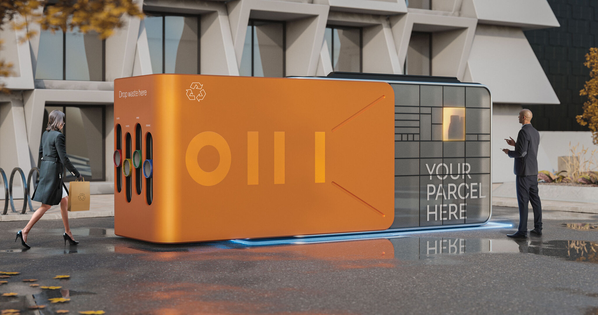 OIII urban driverless transportation system