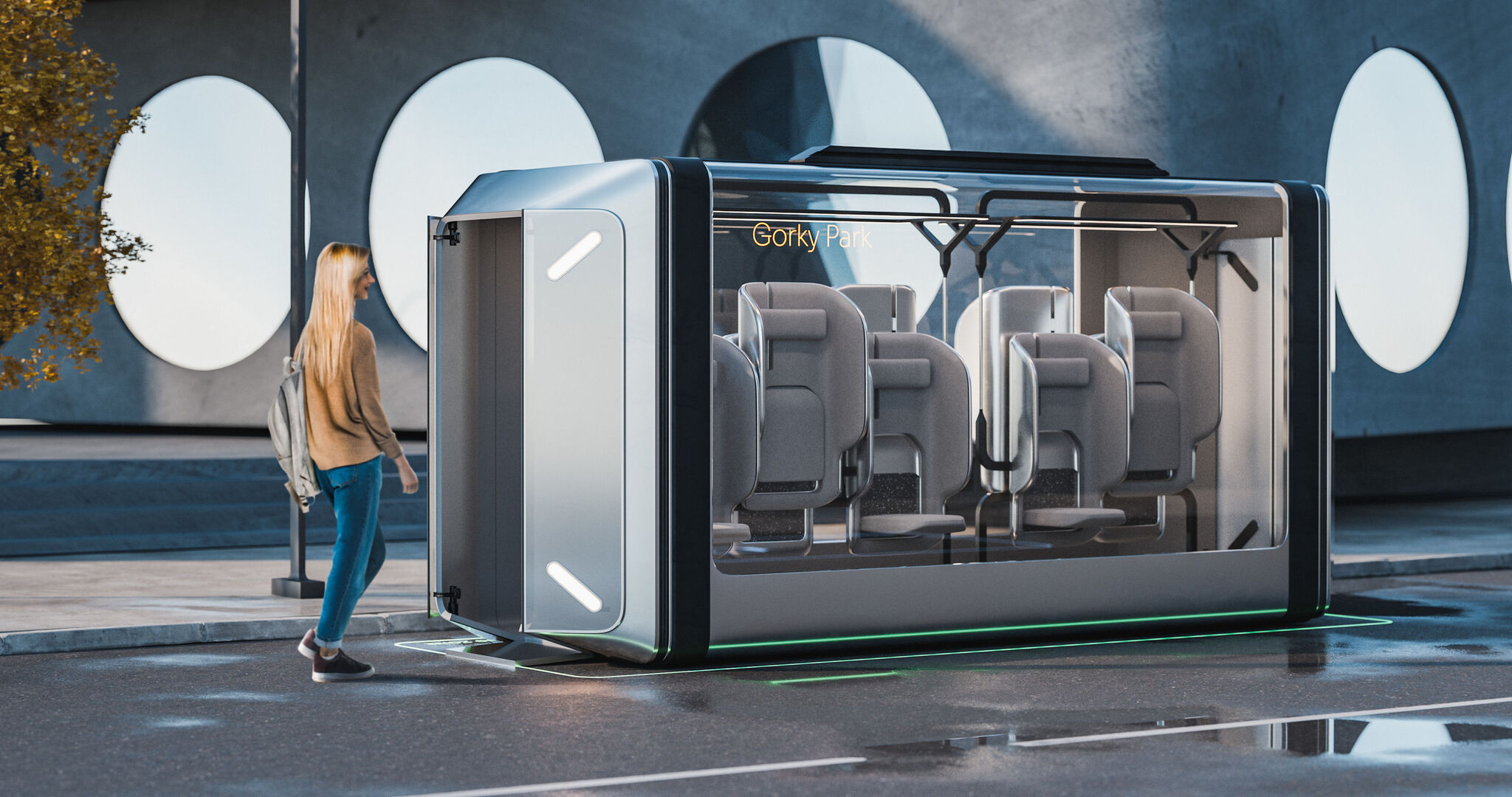 OIII urban driverless transportation system