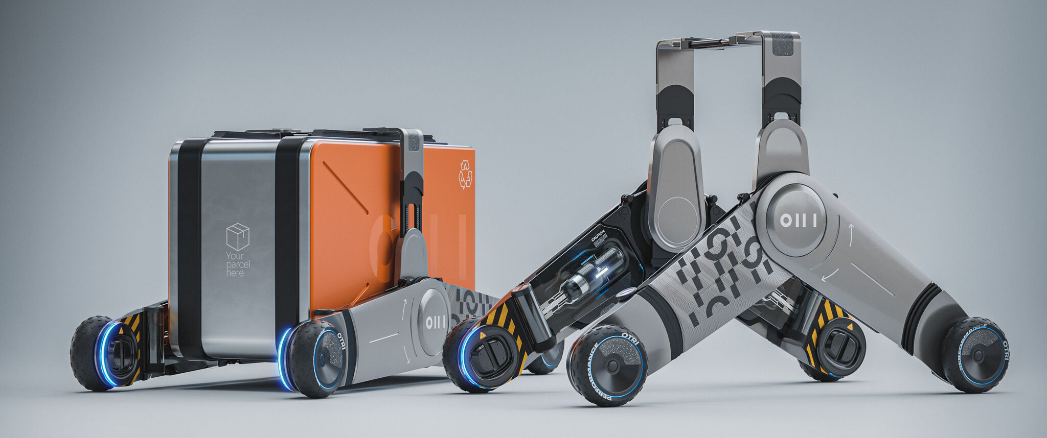 OIII urban driverless transportation system