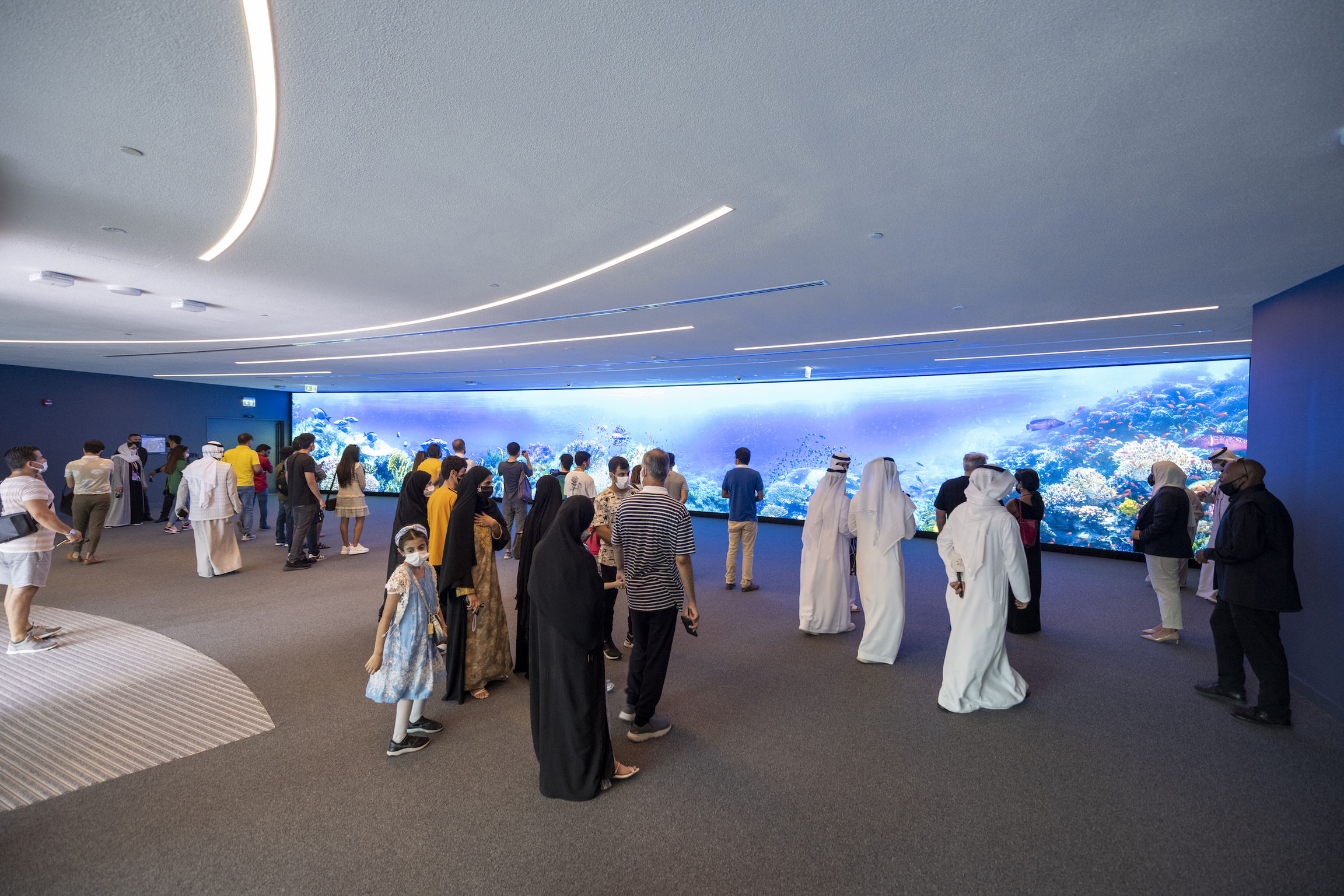 THE SAUDI ARABIA PAVILION at EXPO 2020.