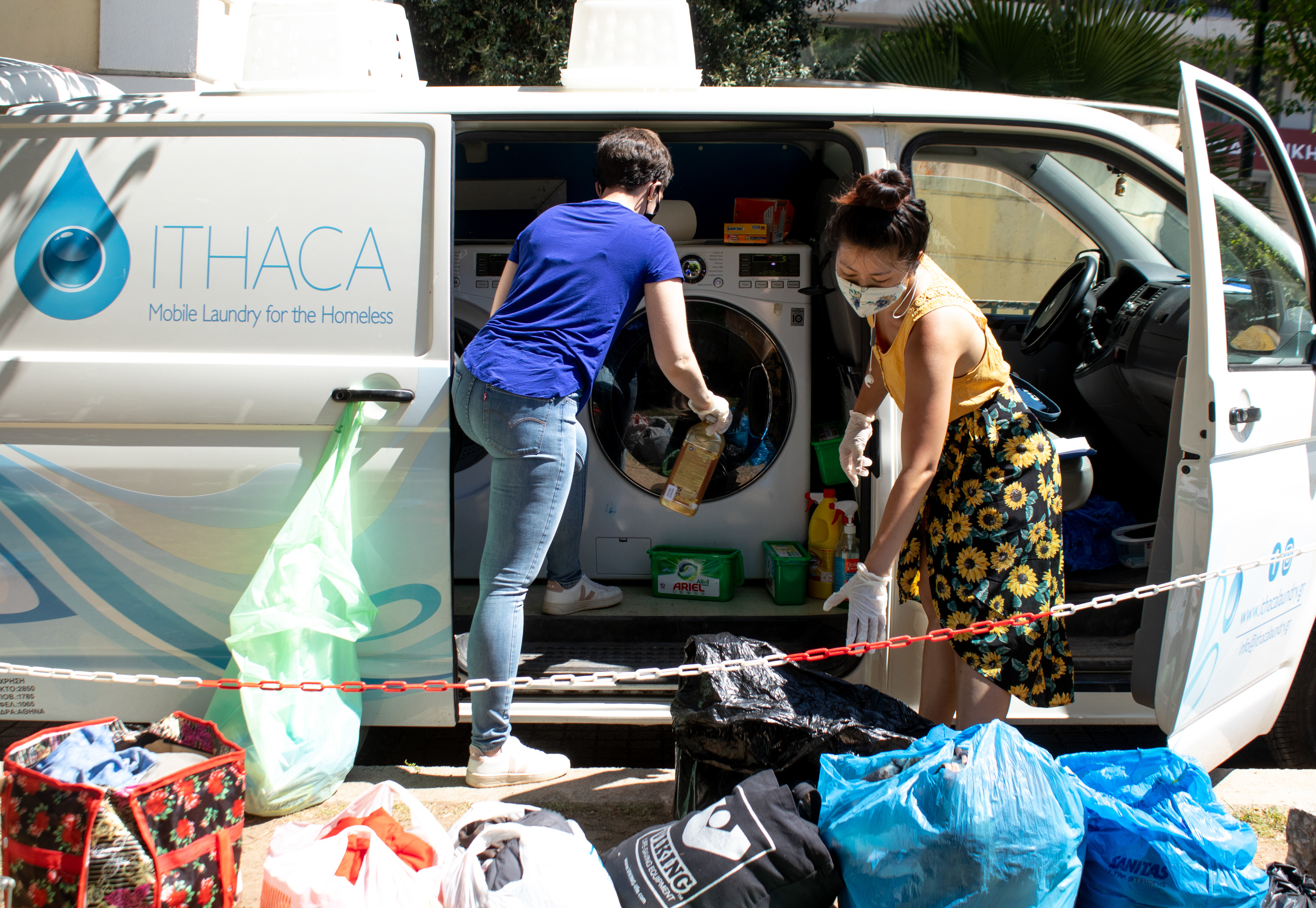 Ithaca Mobile Laundry Unit for the homeless