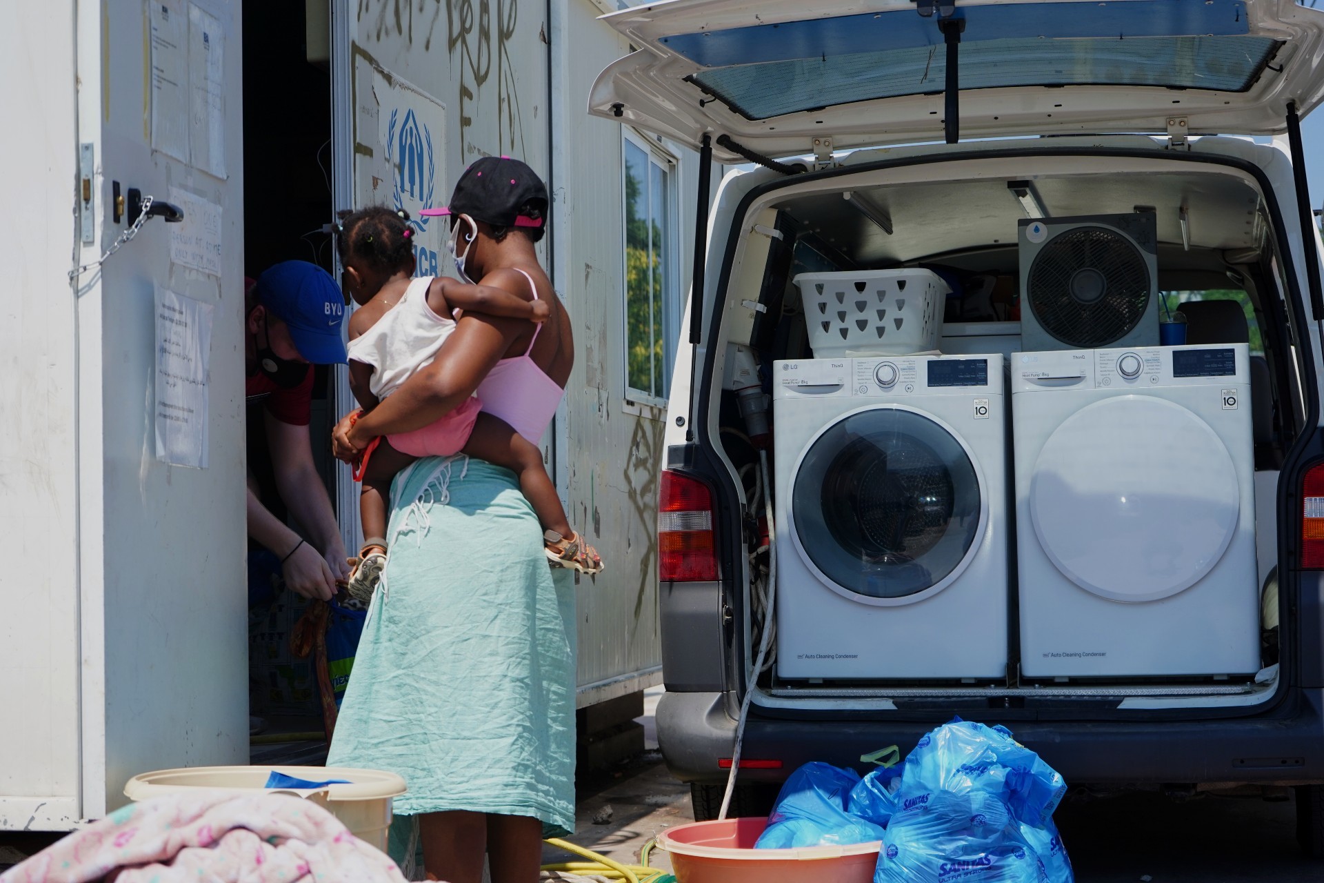 Ithaca Mobile Laundry Unit for the homeless