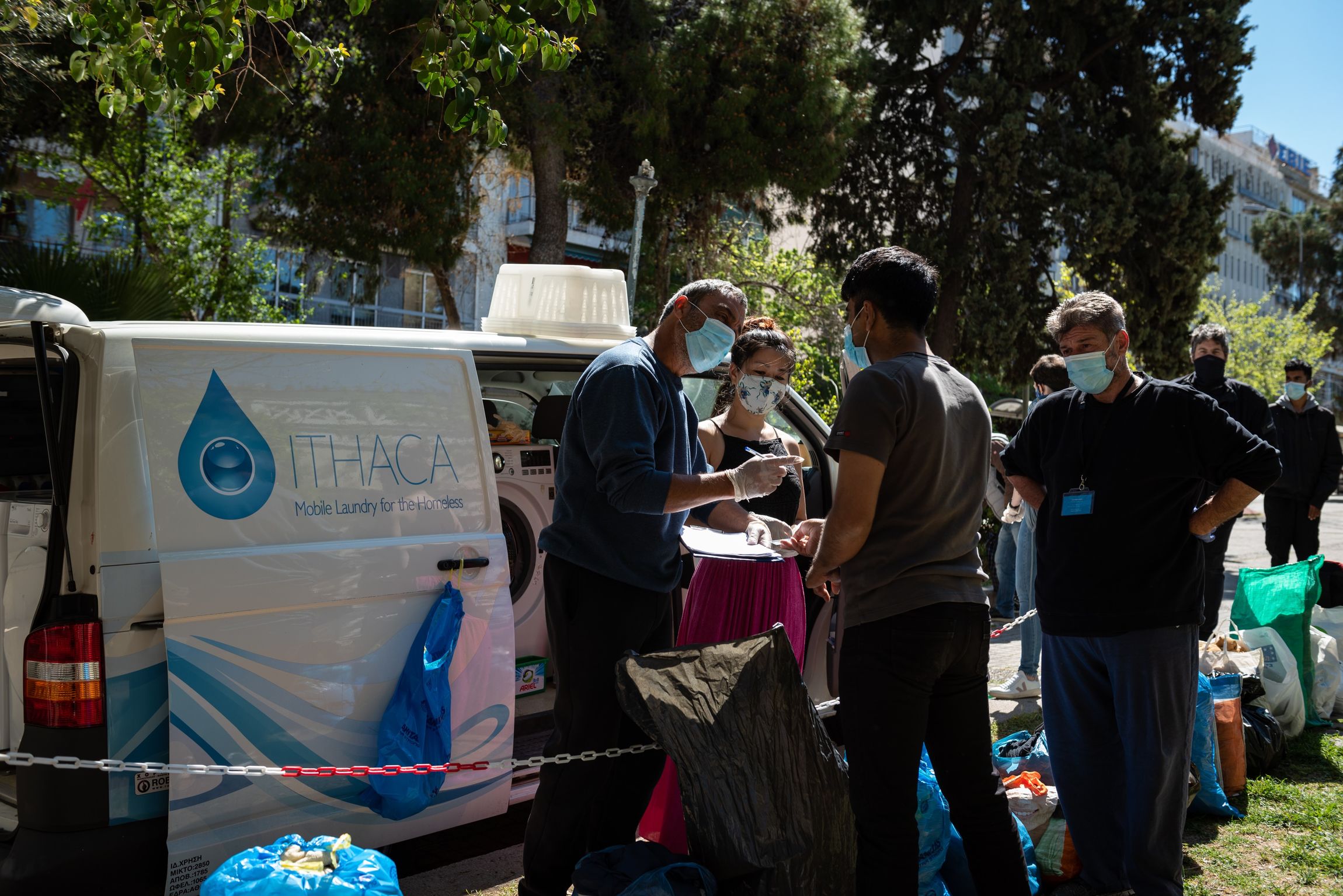 Ithaca Mobile Laundry Unit for the homeless