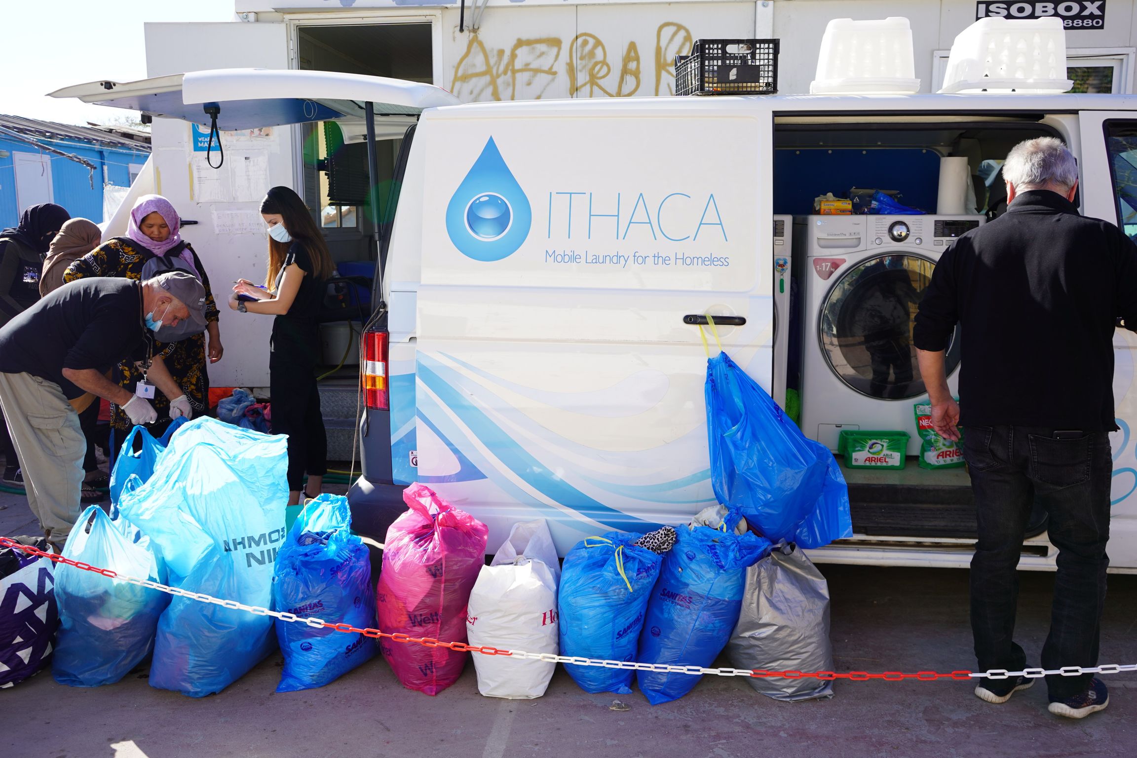 Ithaca Mobile Laundry Unit for the homeless