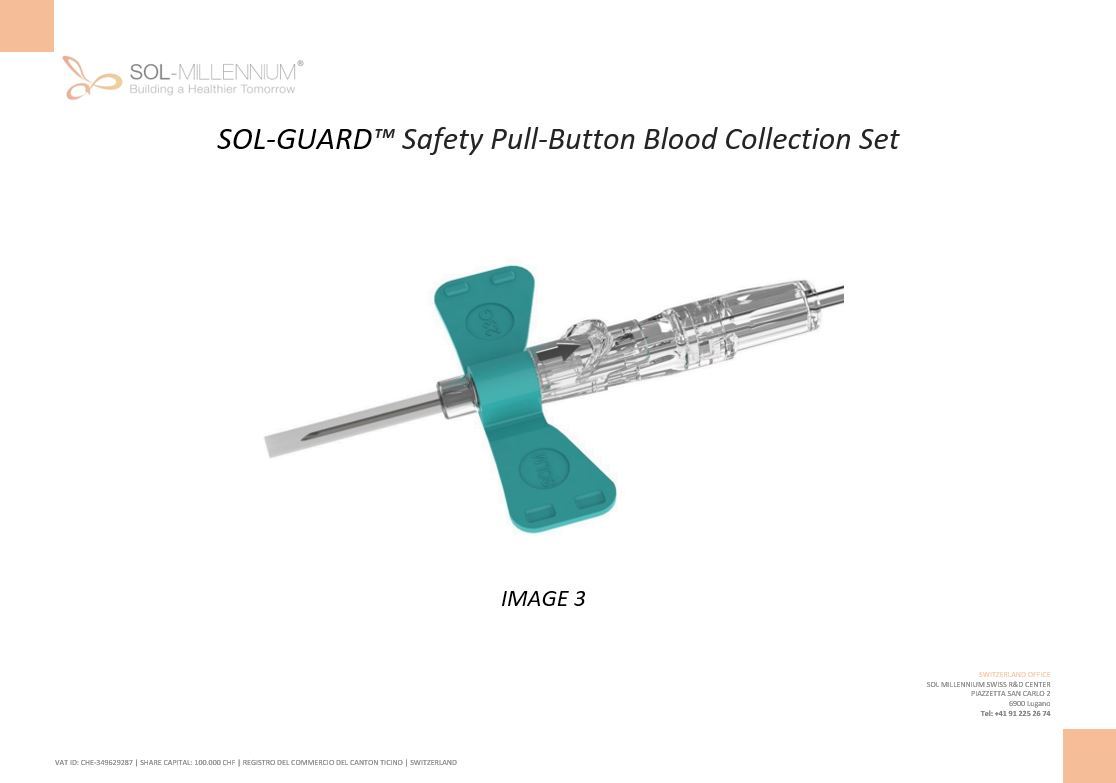 Safety Butterfly Needles - Sol-Millennium