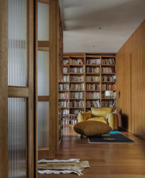 A book collection house