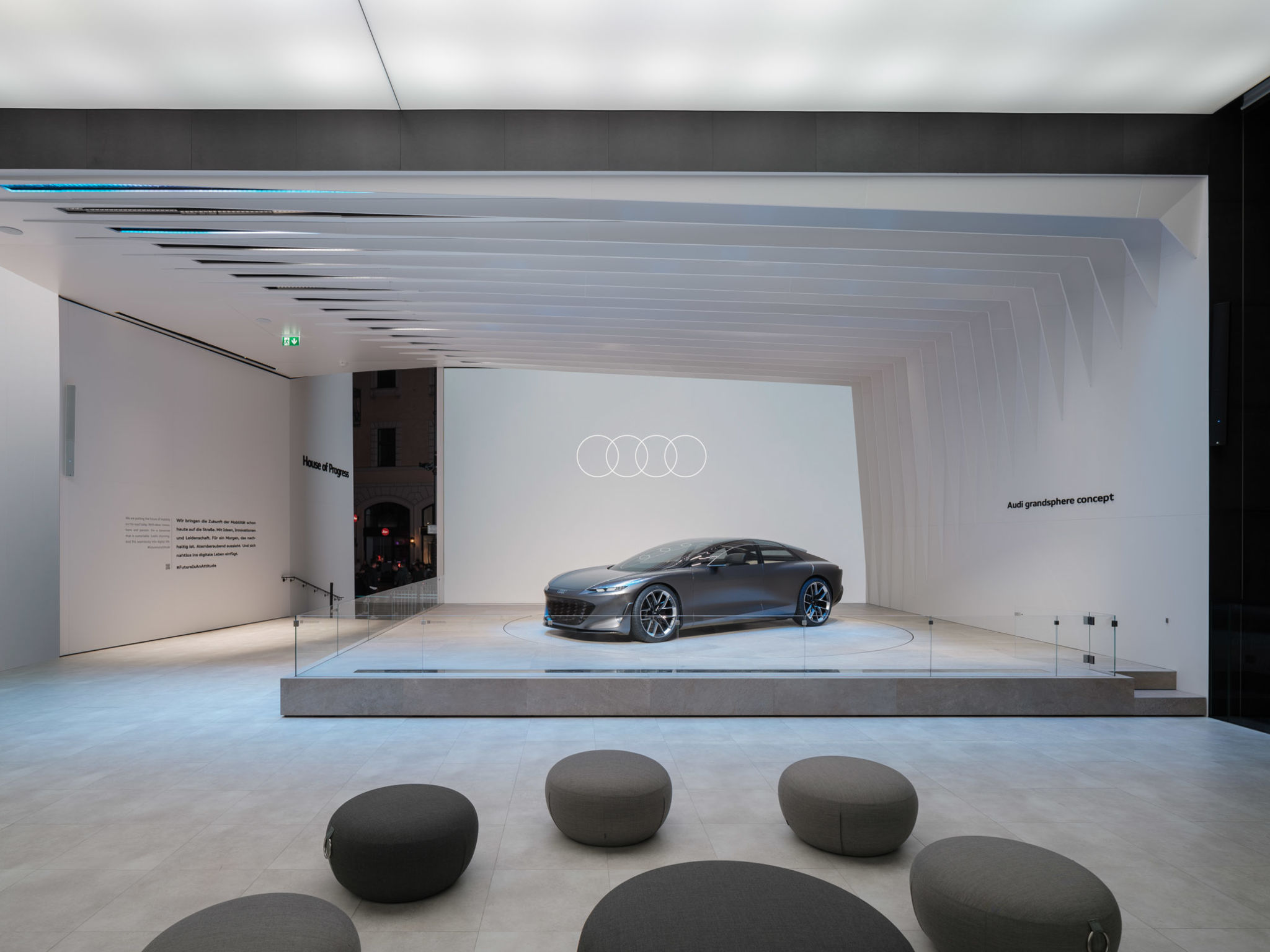 Audi House of Progress IAA Mobility 2021