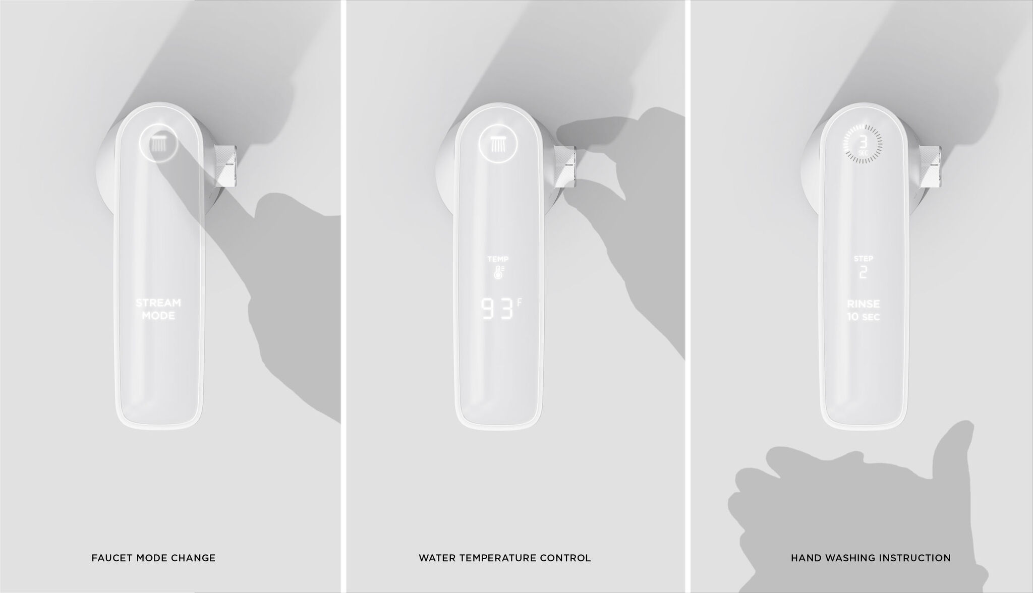 The Reference Line Touchless Digital Bath Faucet