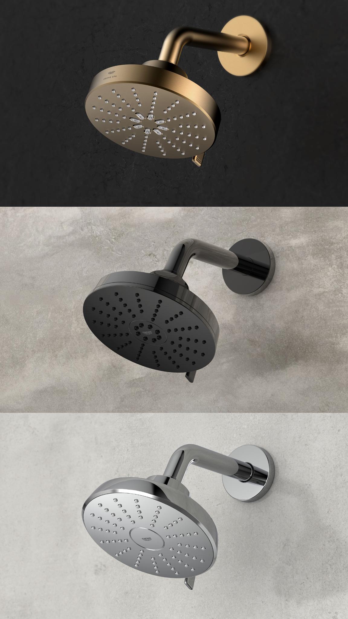 GROHE AquaBooster Shower Collection