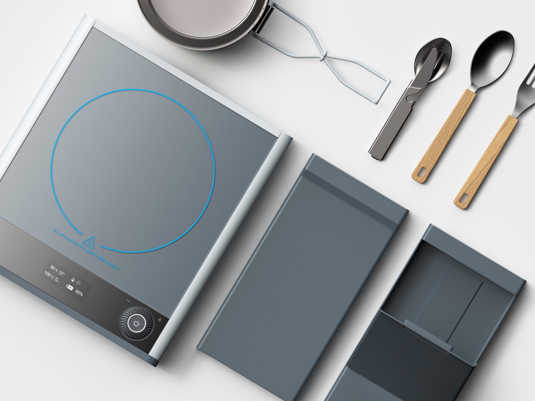 SEF Portable DC Power Induction Cooker