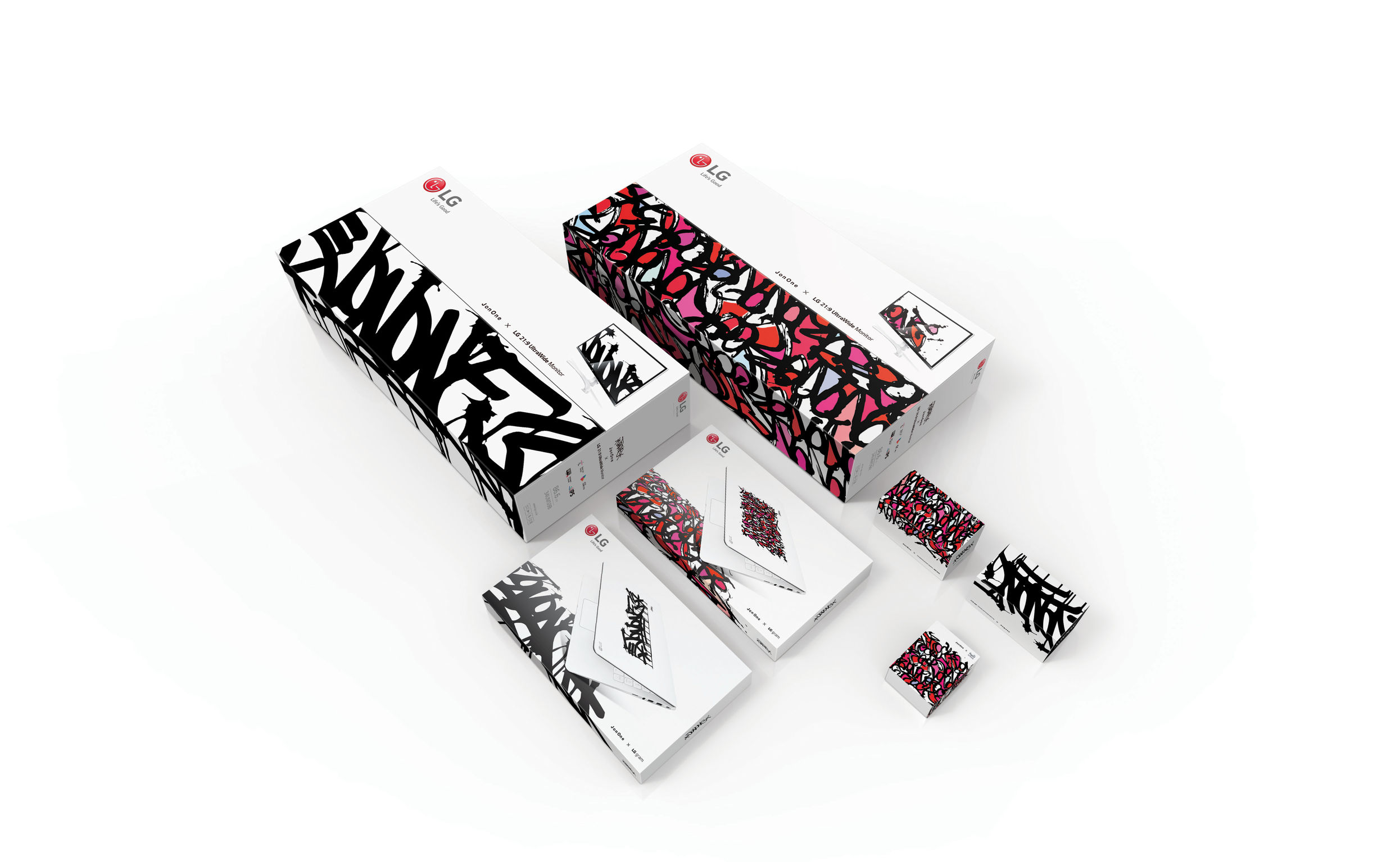 LG JonOne Art Package