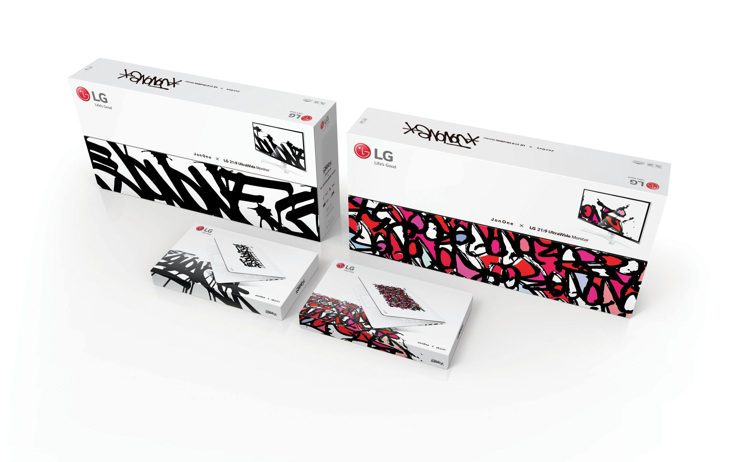 LG JonOne Art Package