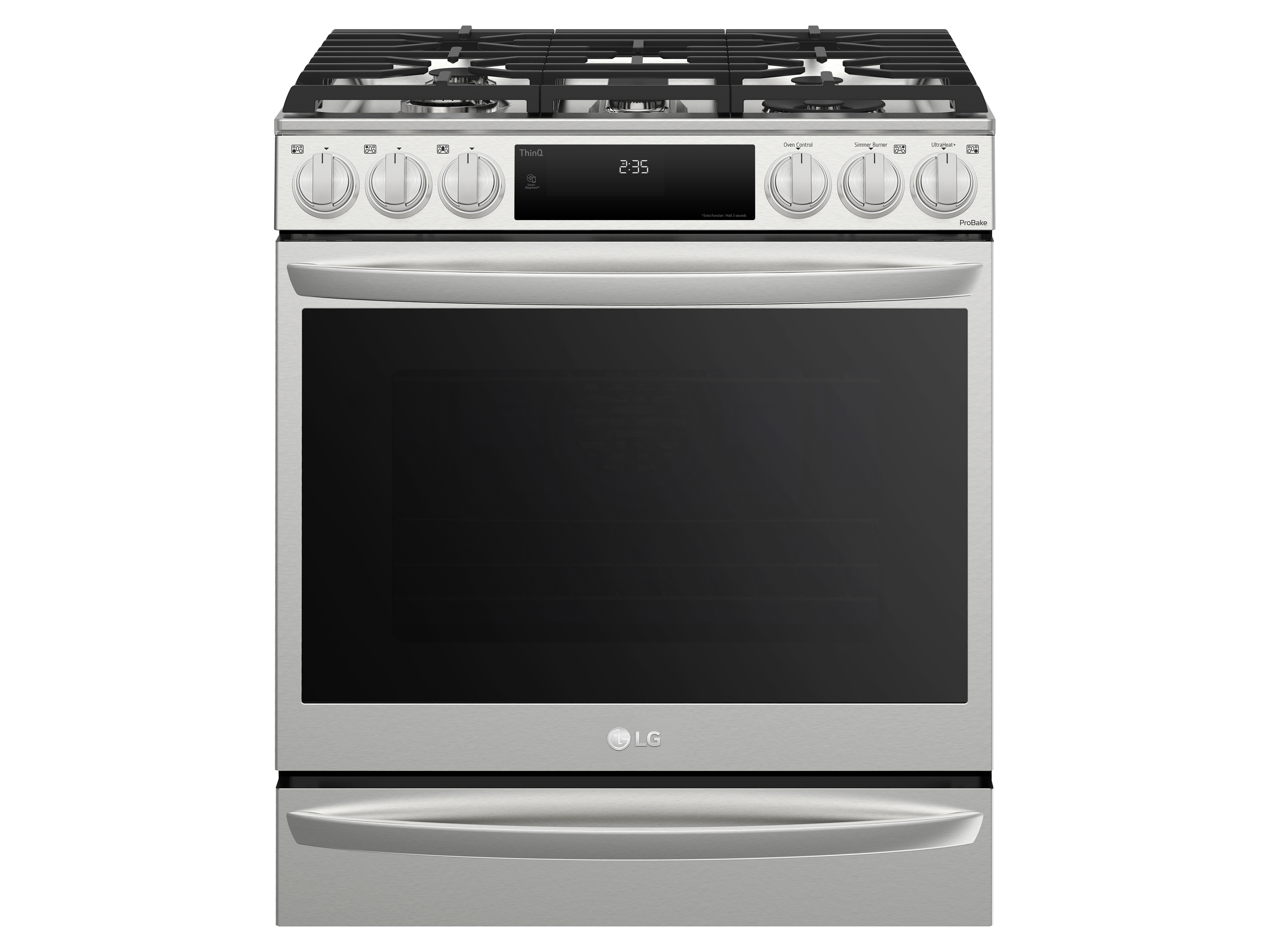 LG 30-inch Slide-in Gas Oven Range