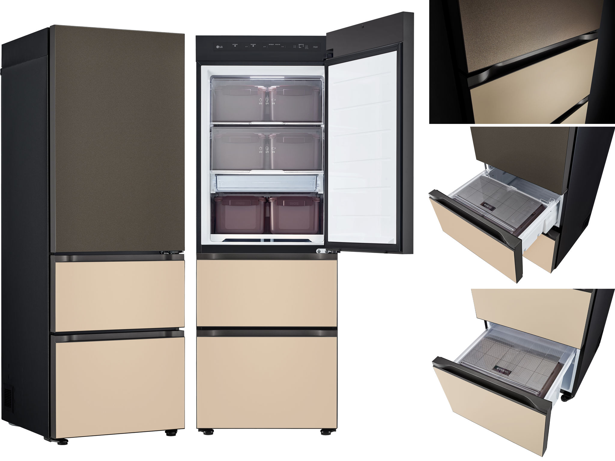 LG 36-inch & 26-inch Refrigerator Series