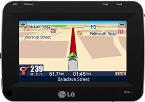 Portable Navigation Device GUI (LAN-B470)