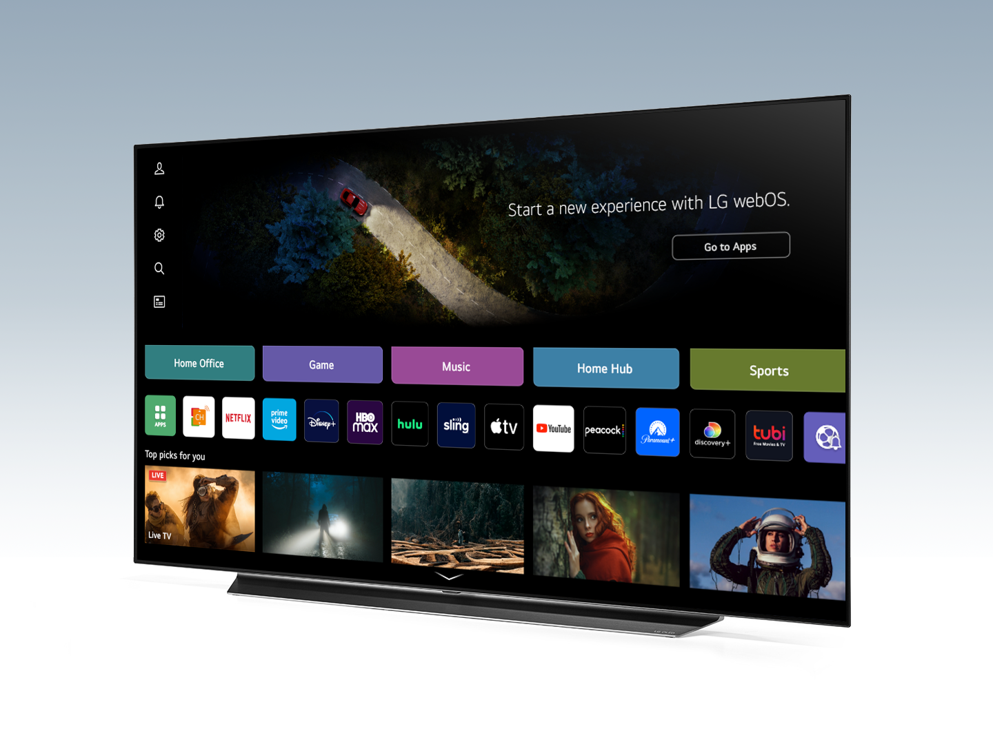LG webOS 24 TV UX Design