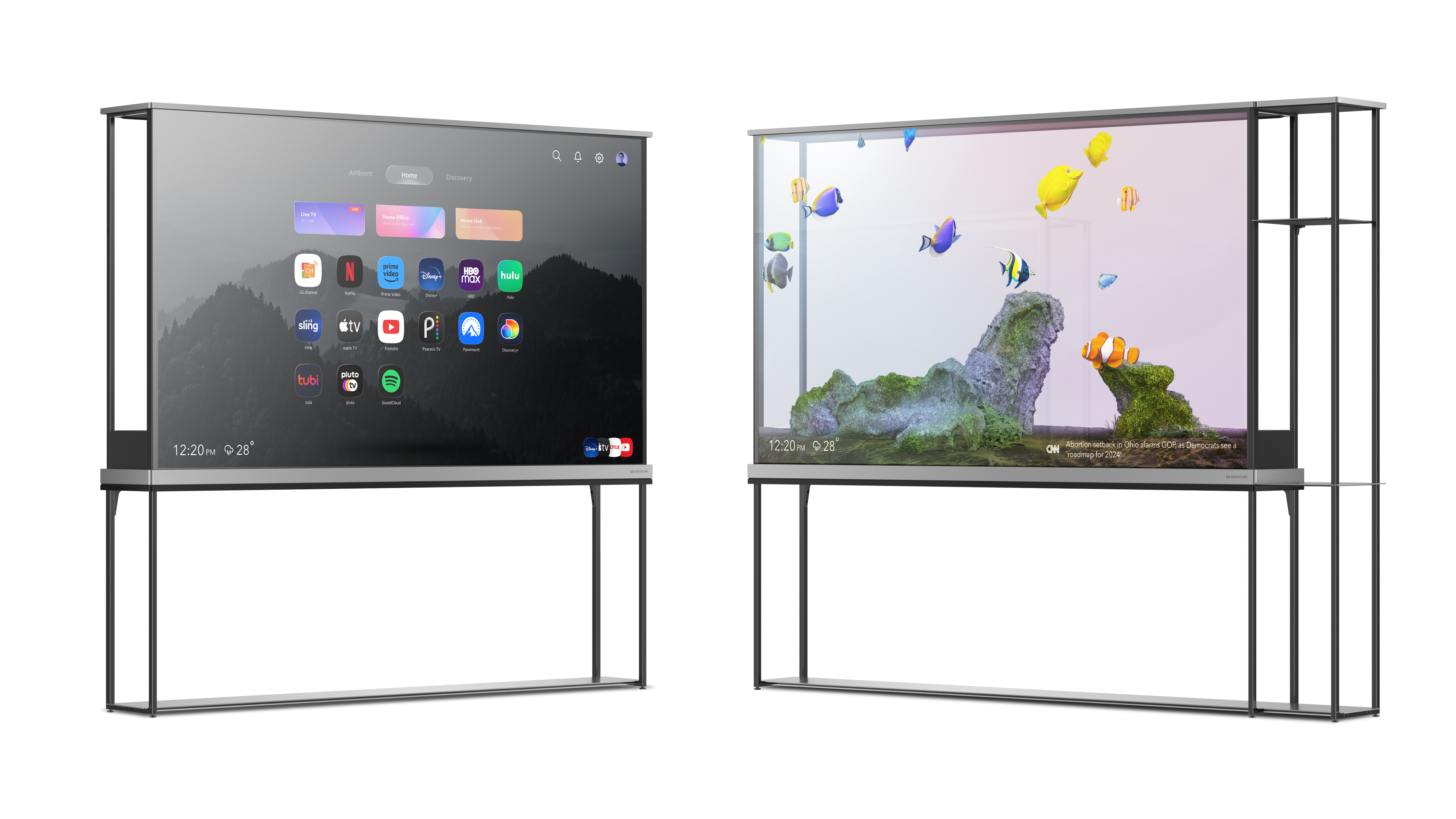 LG Transparent OLED TV-77T4