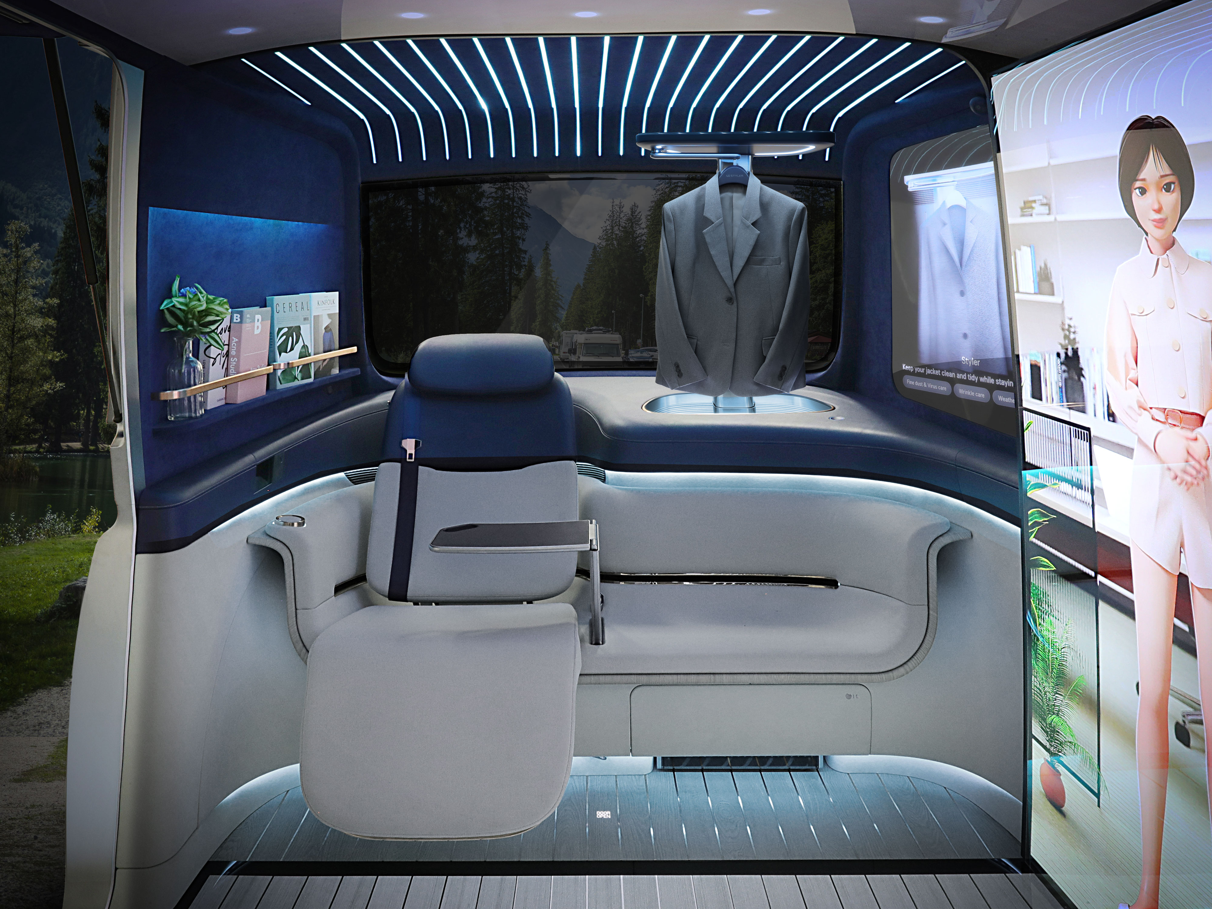 LG OMNIPOD car concept gives a new whole meaning to living on the road -  Yanko Design