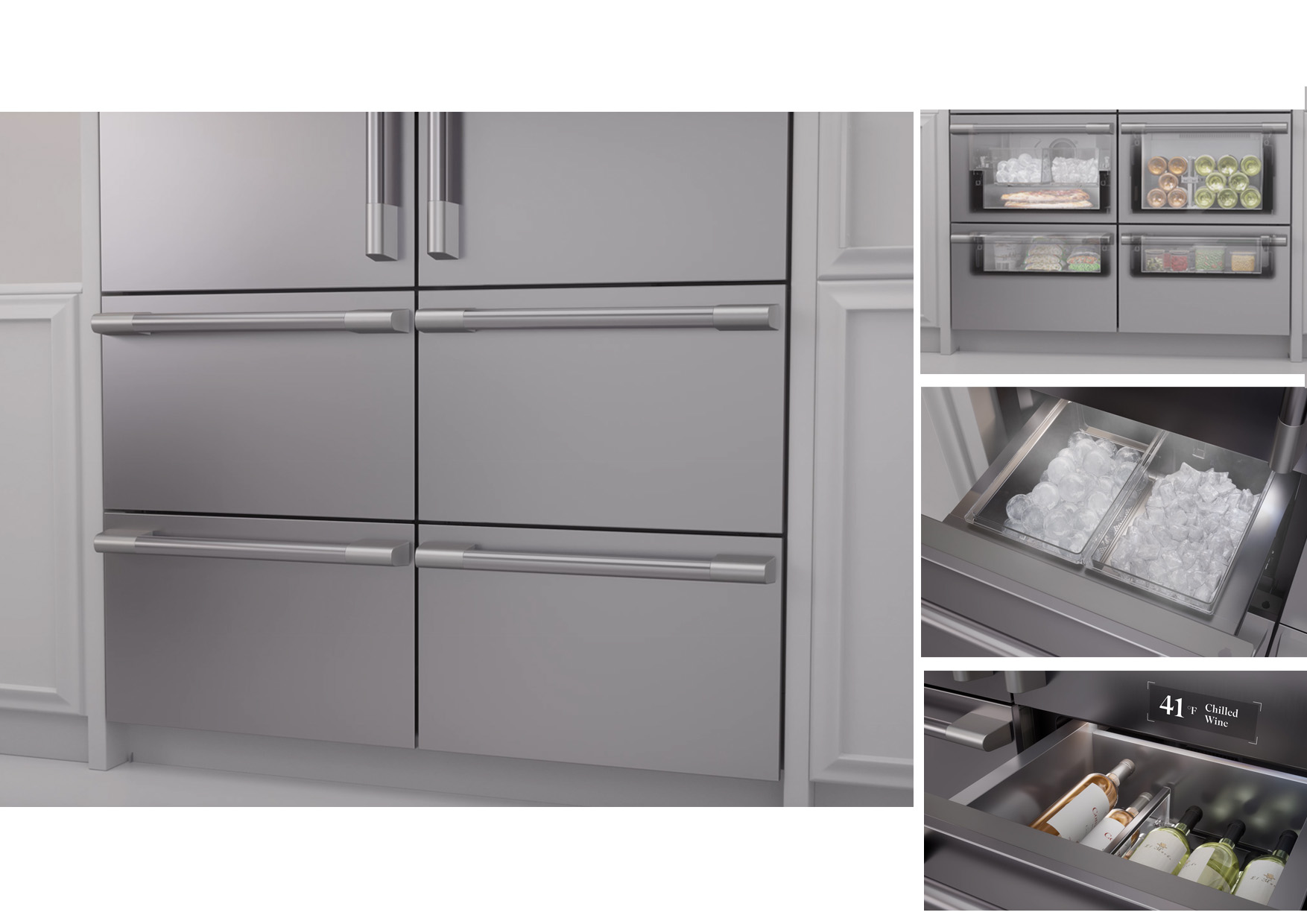 LG SIGNATURE Kitchen Suite 48FD Refrigerator