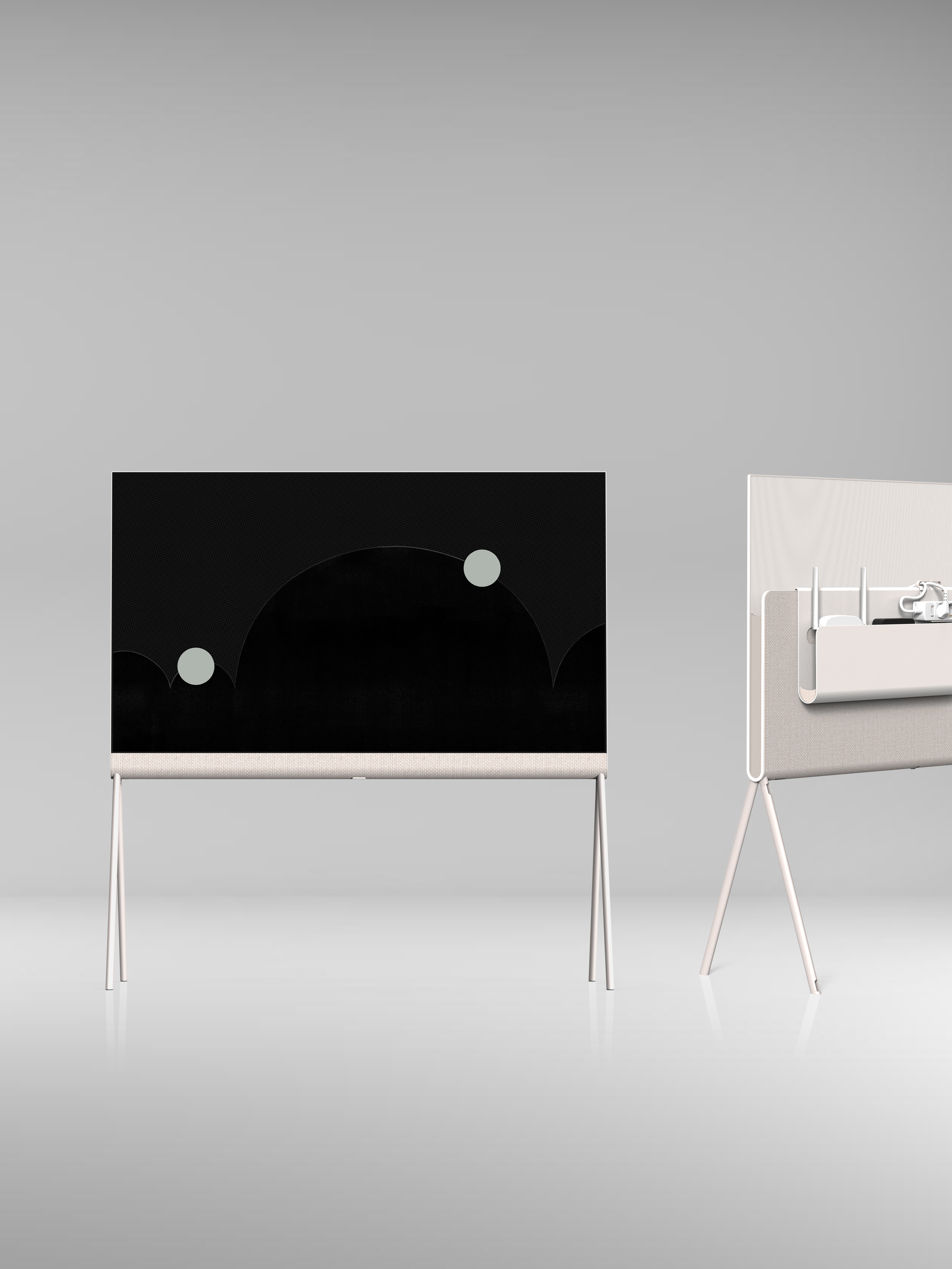 LG OLED Objet Collection, Posé