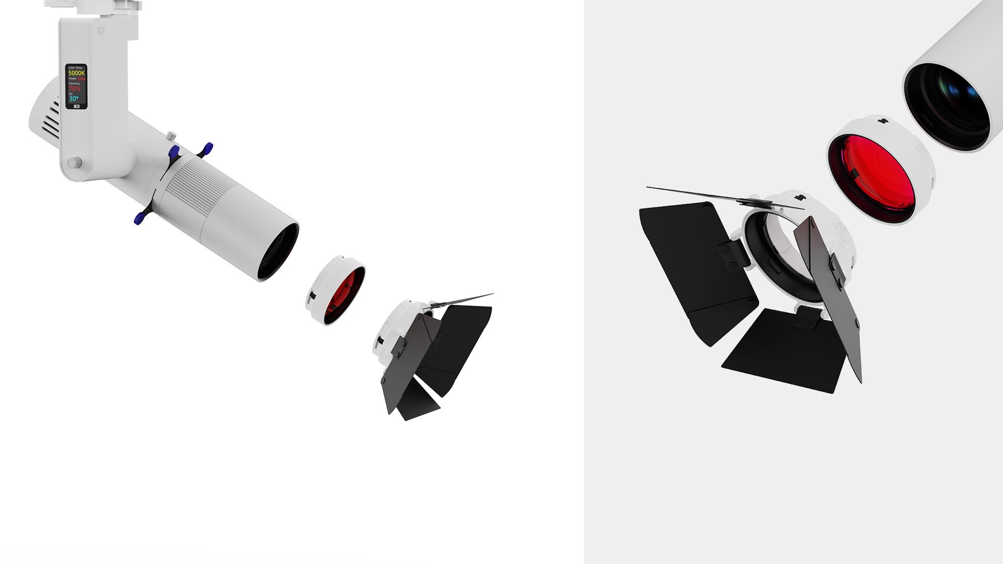 Quadux A4 Museum Framing Projector