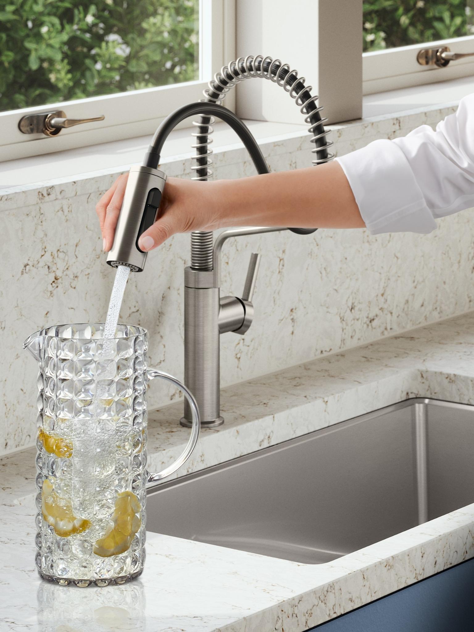 Ringby Semi-Professional Pull-Down Kitchen Faucet