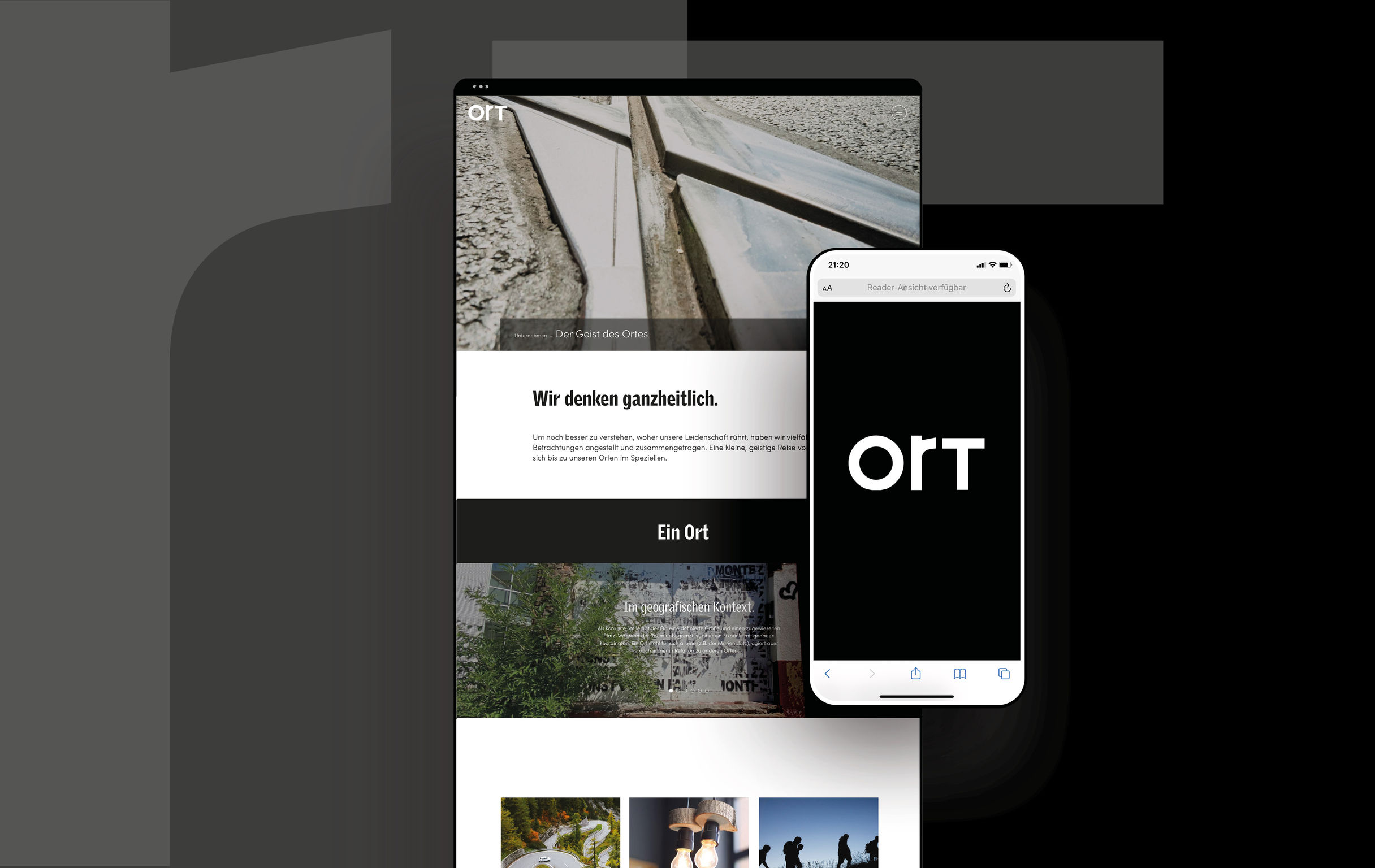 ORT - Unternehmens Website