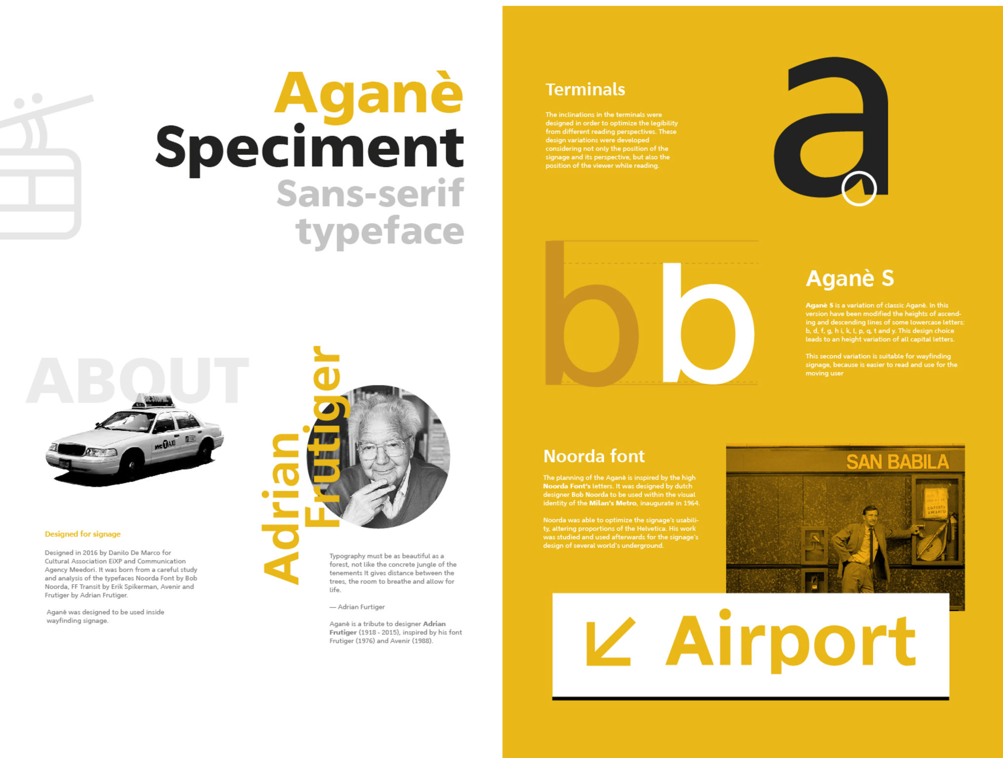 Aganè Typeface
