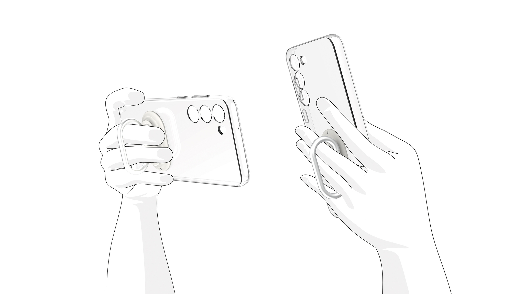 Galaxy S23 Clear Gadget Case