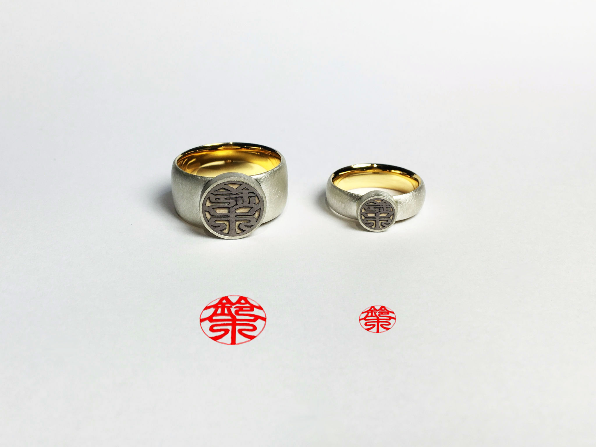 Signature Marriage rings